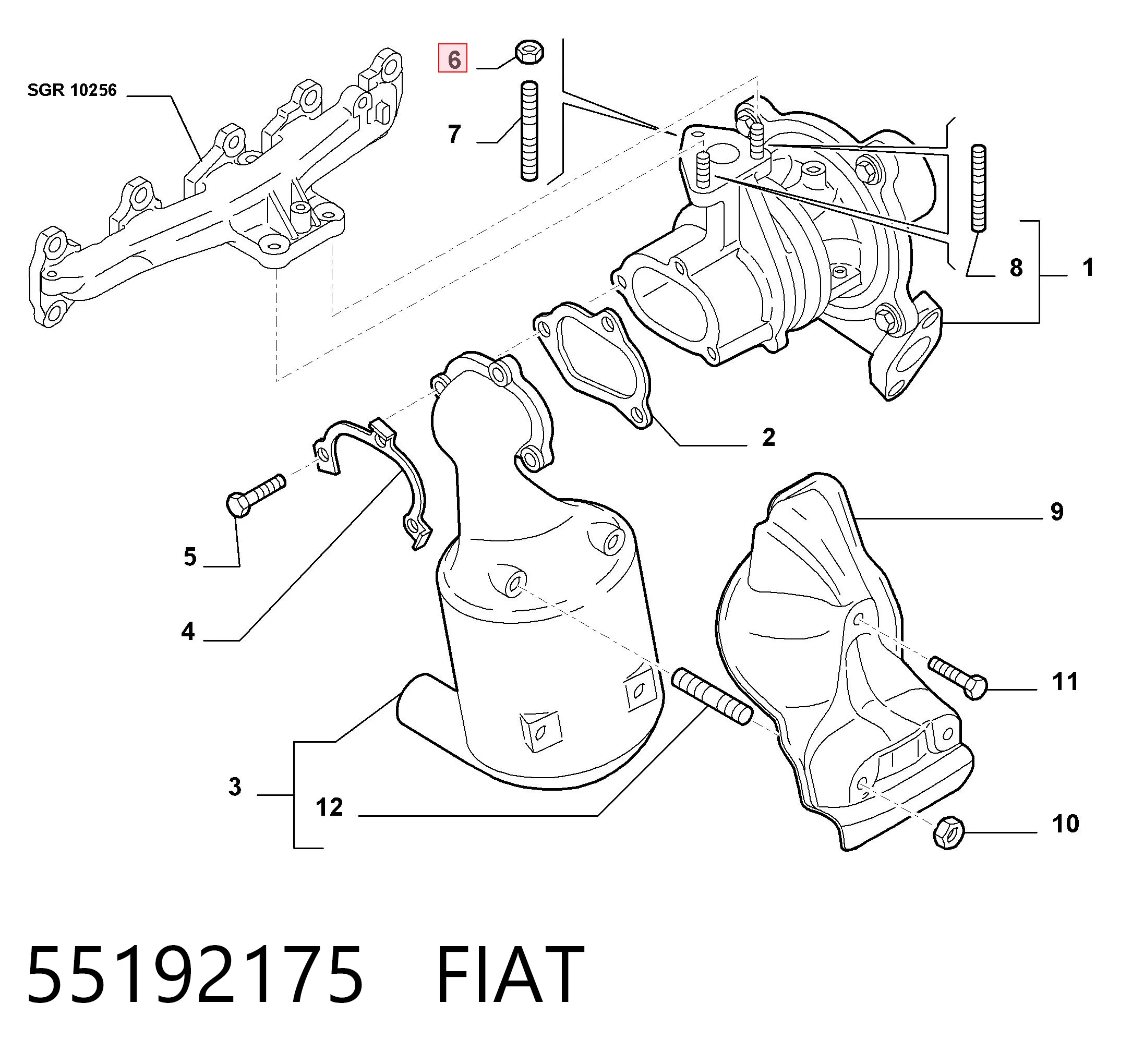 55192175 Fiat/Alfa/Lancia