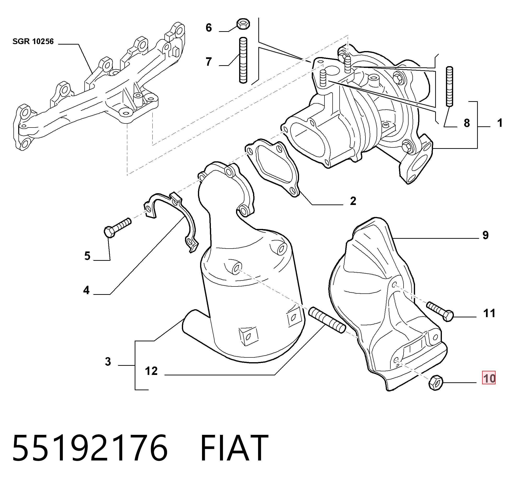 55192176 Fiat/Alfa/Lancia