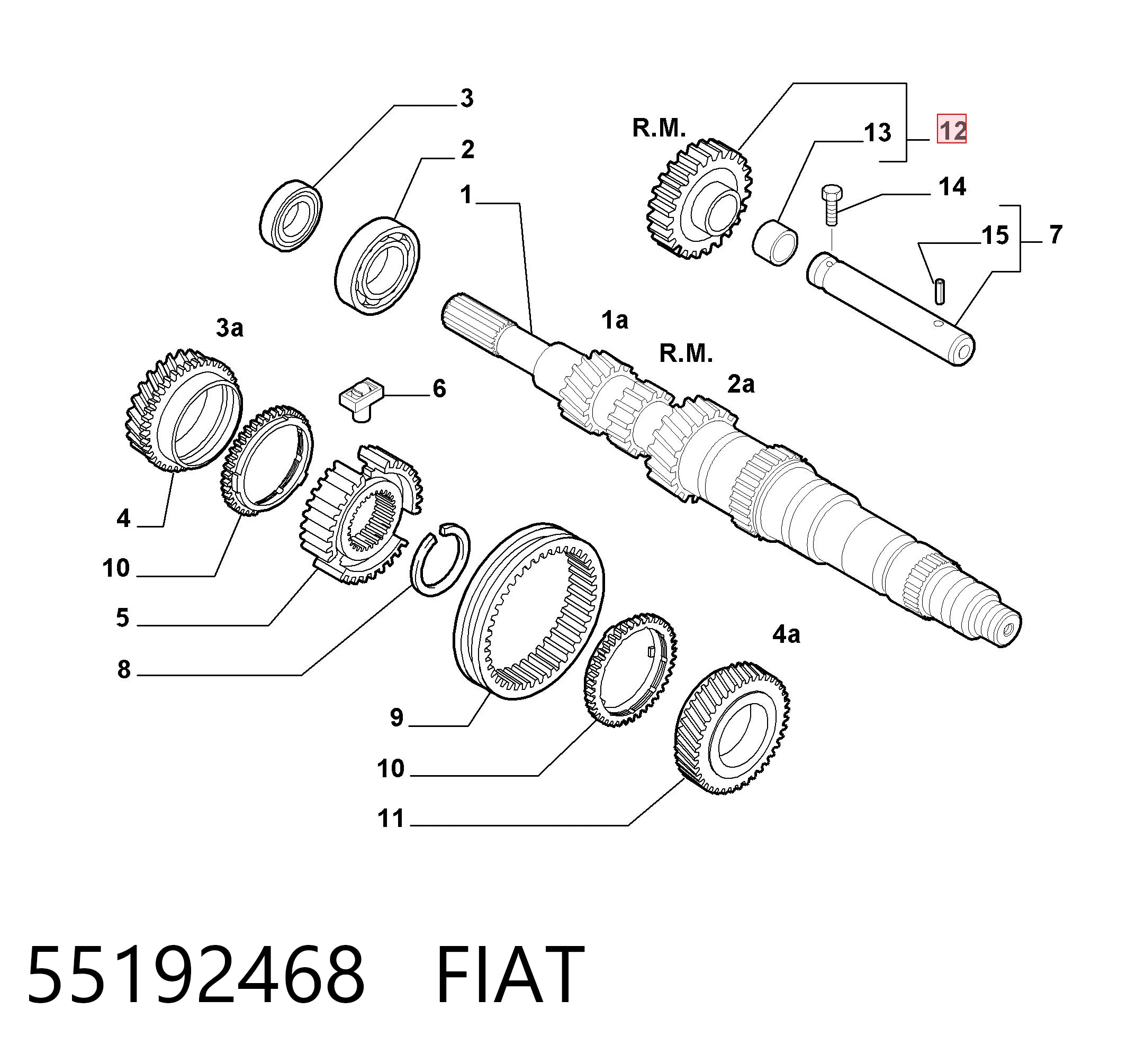 55192468 Fiat/Alfa/Lancia