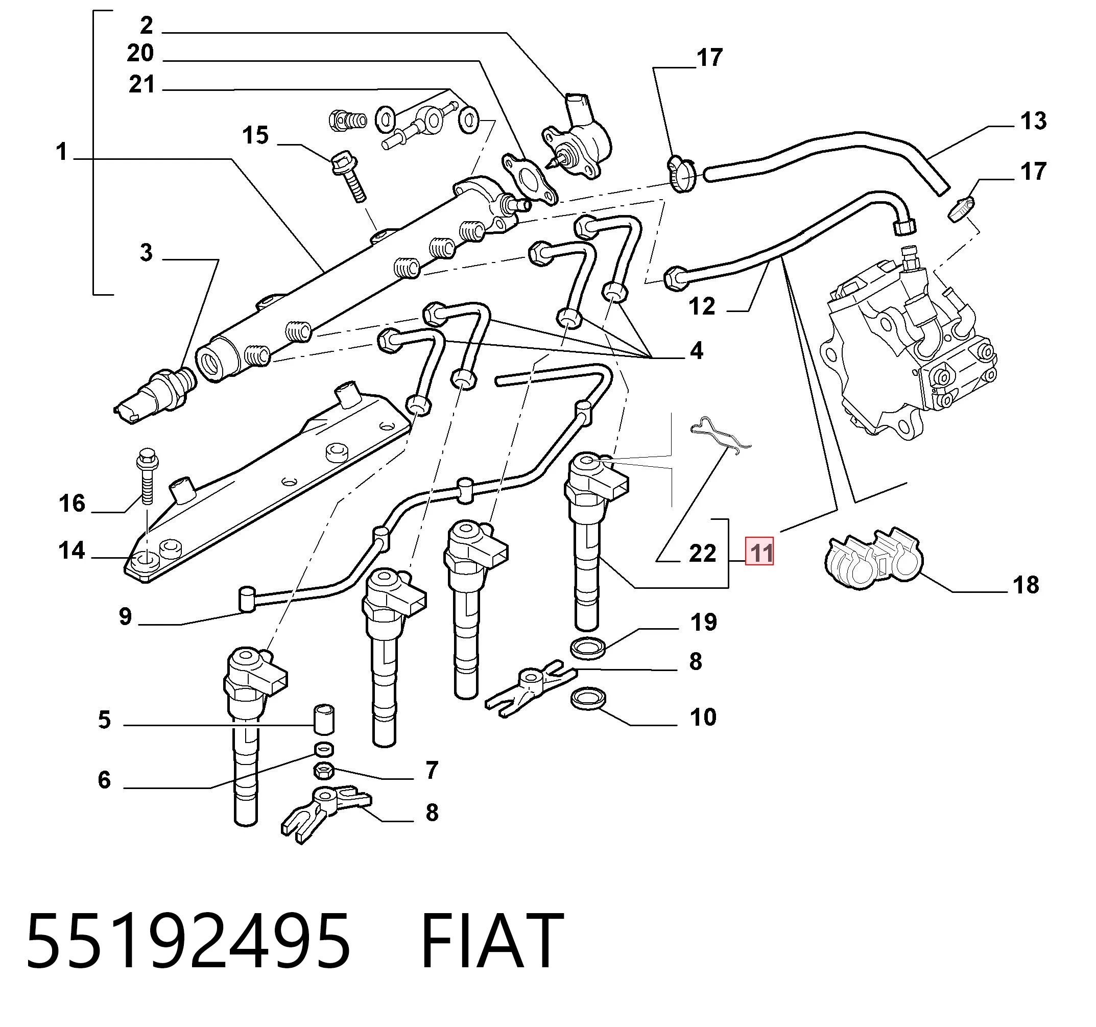 Inyector 93169113 Peugeot/Citroen