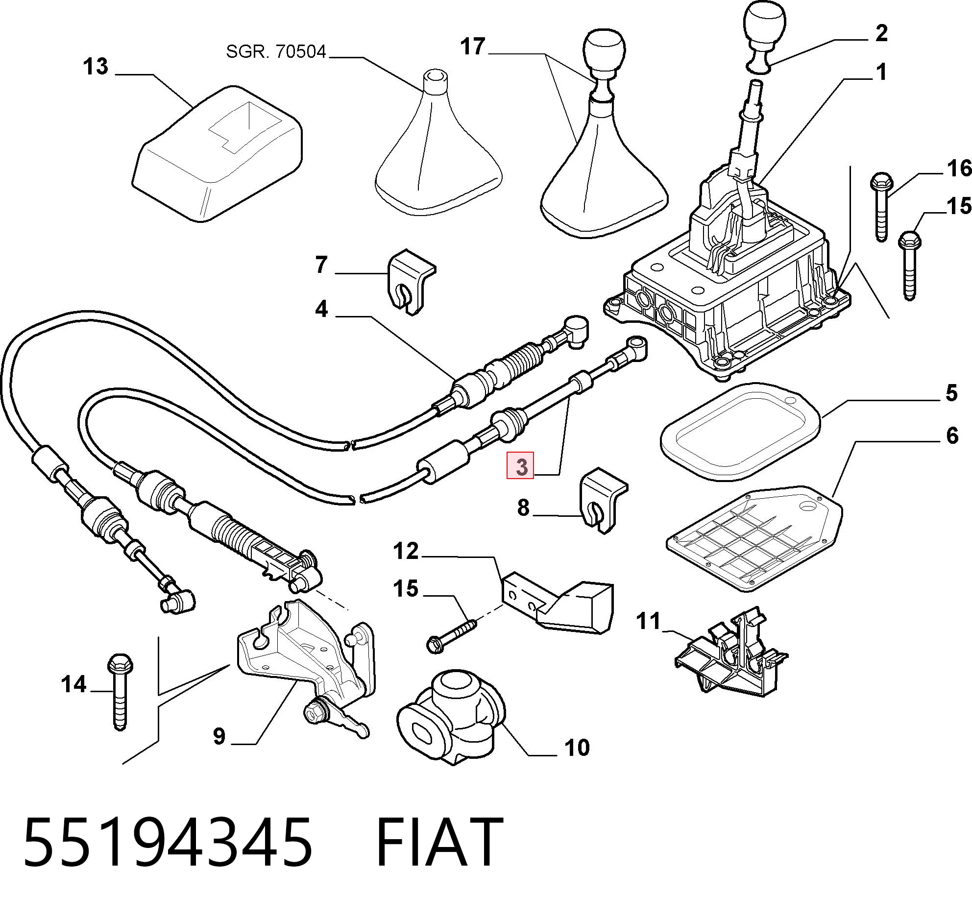55194345 Fiat/Alfa/Lancia