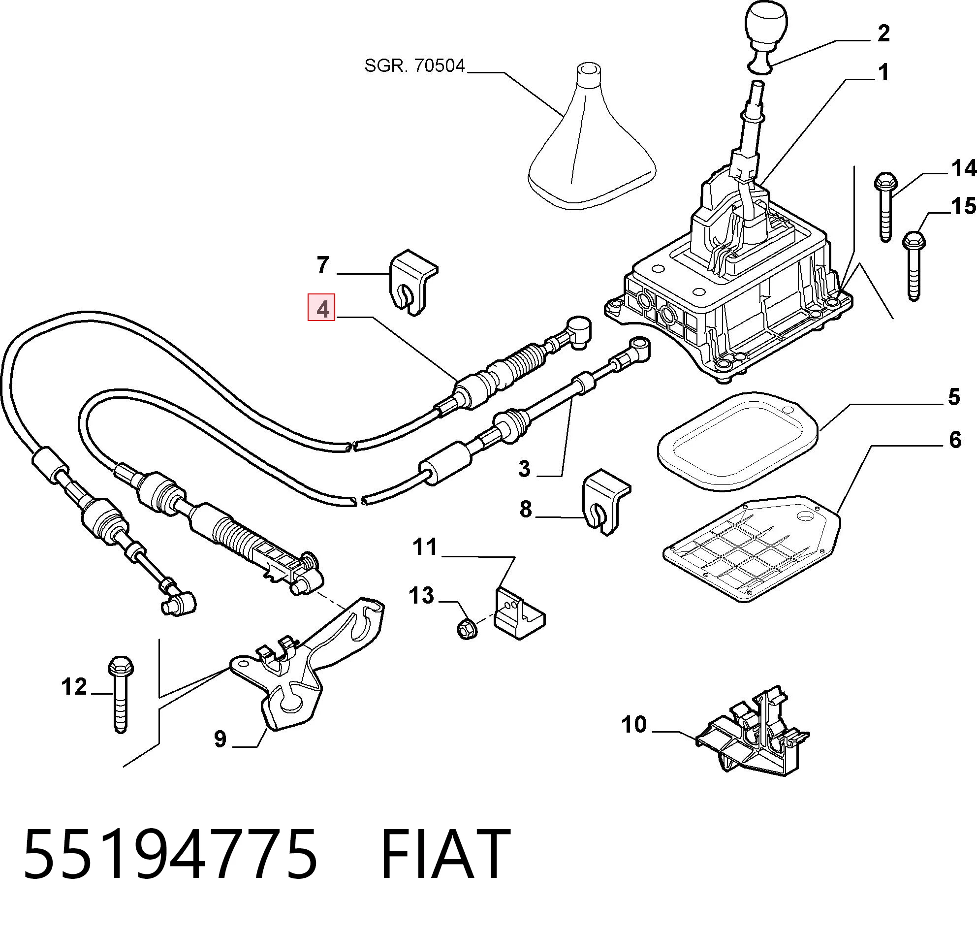 55194775 Fiat/Alfa/Lancia