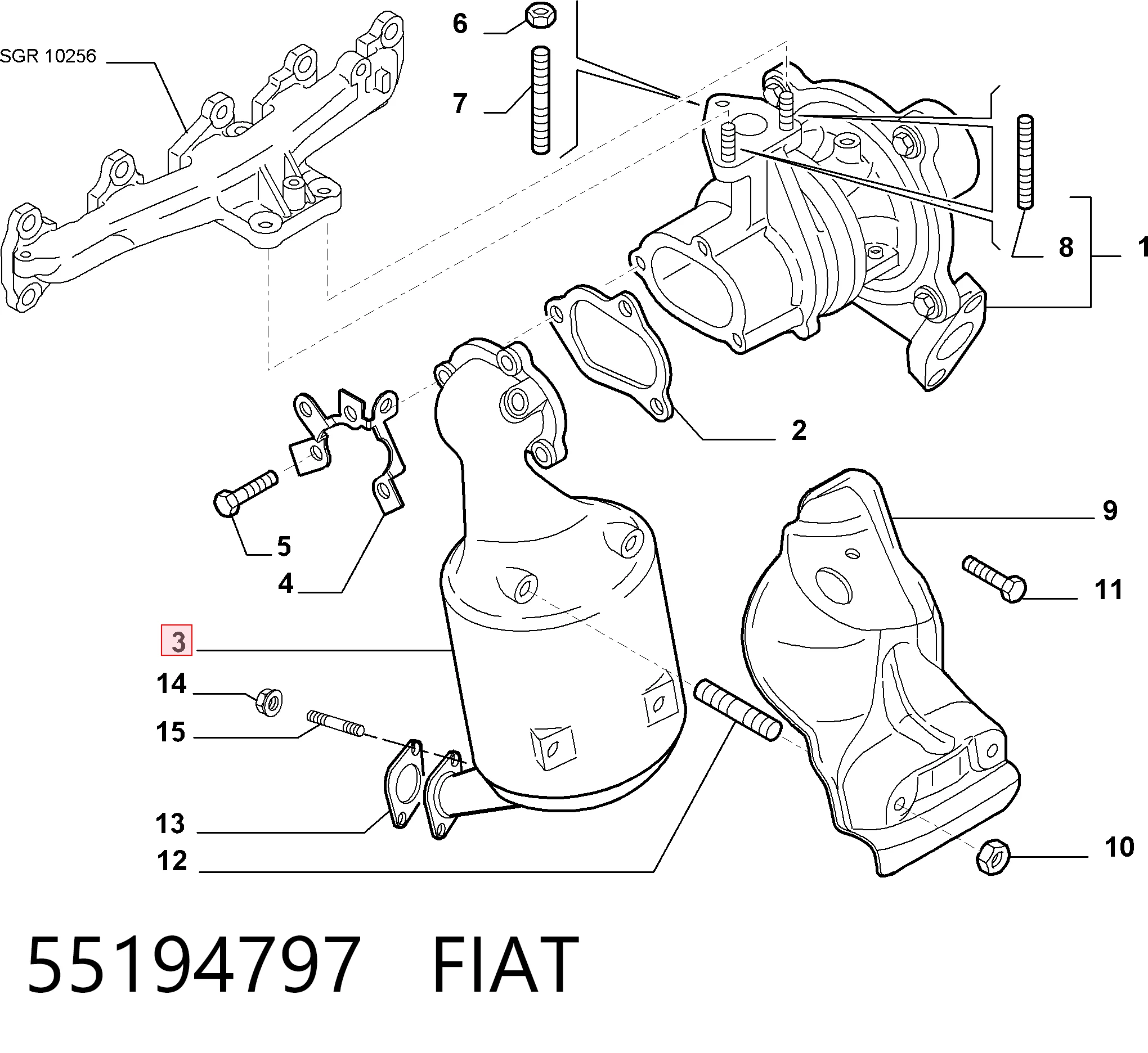 Comprar Catalizador Fiat Fiorino 225 a bajo precio