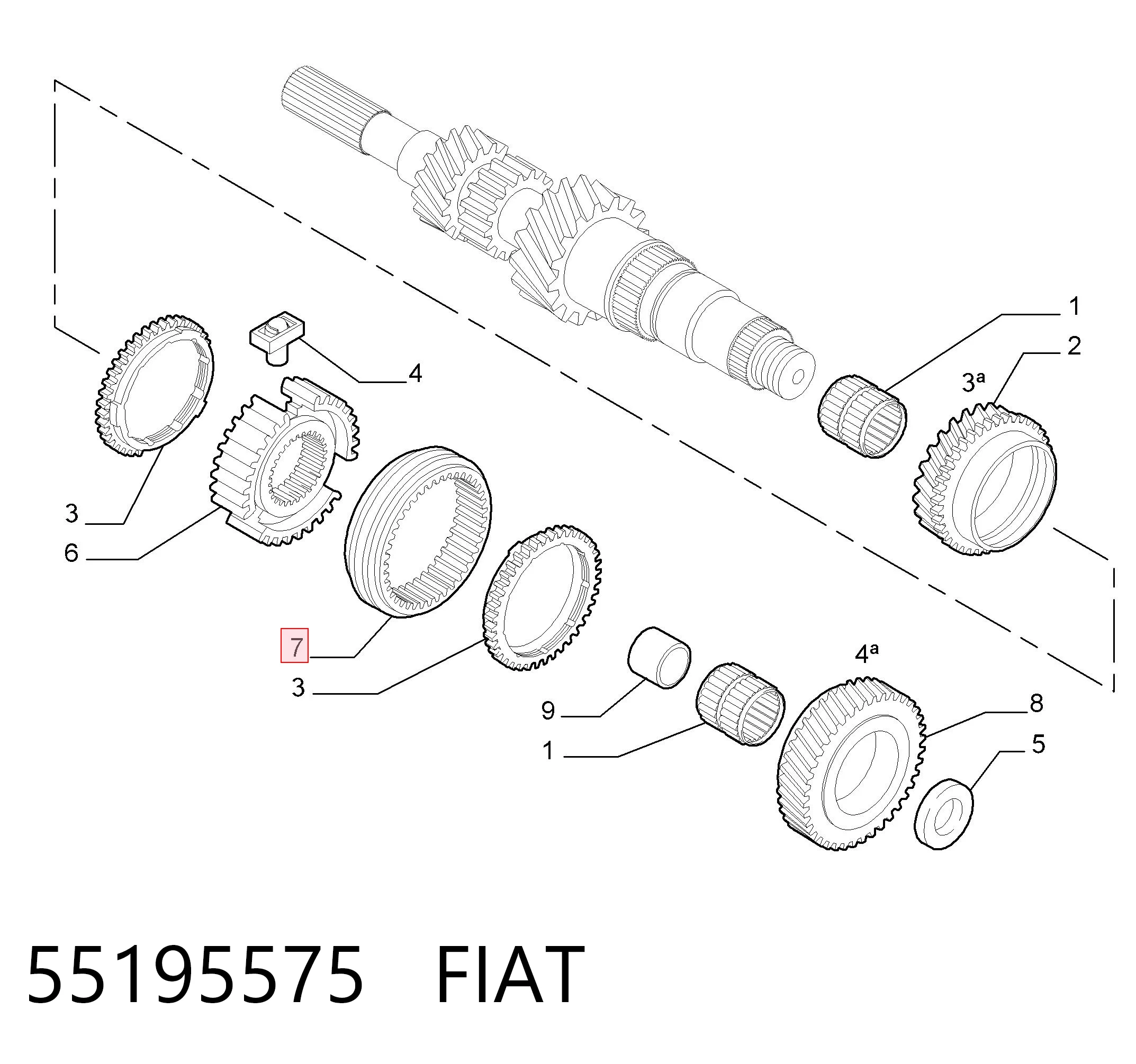 55195575 Fiat/Alfa/Lancia