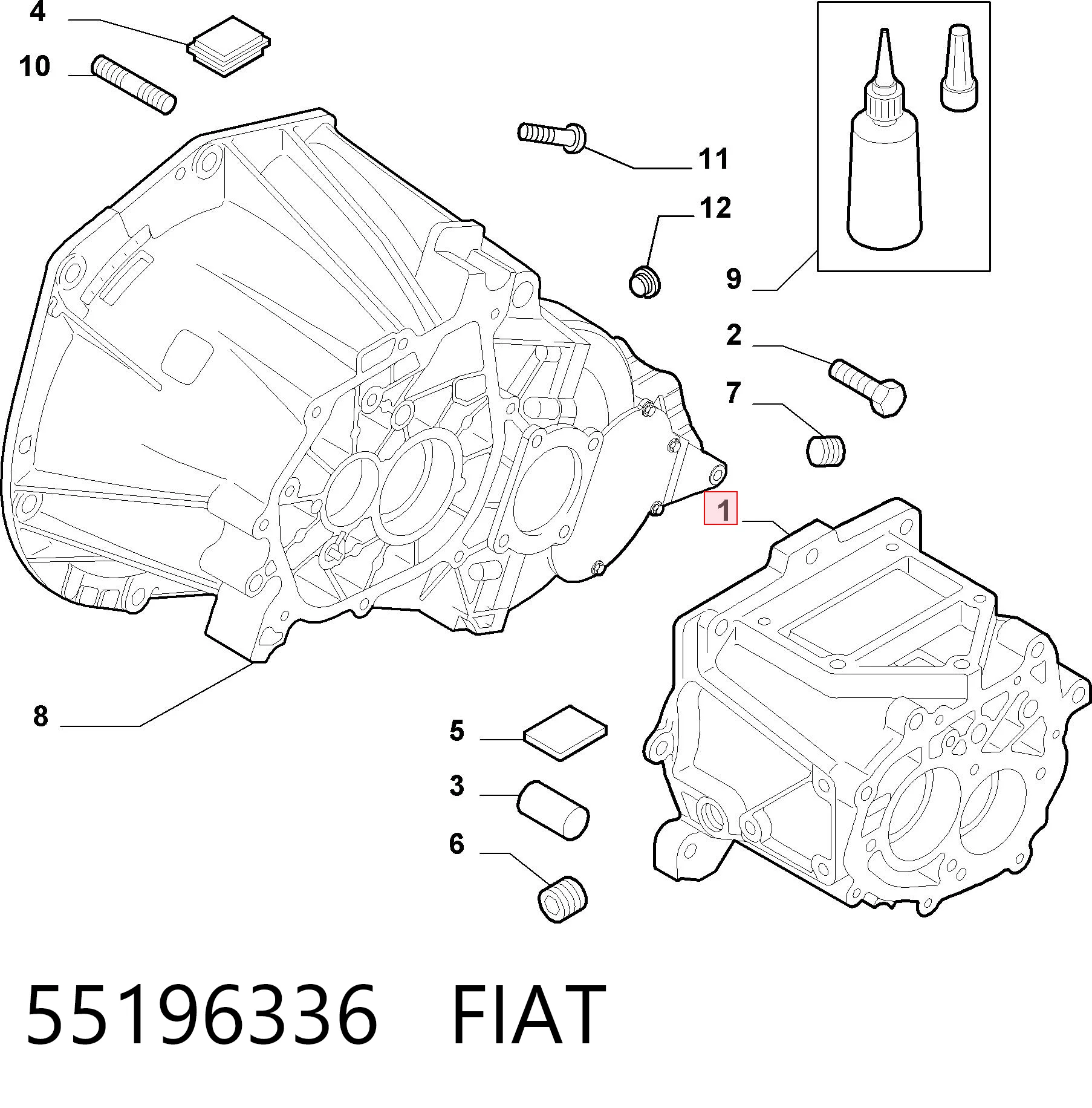 55196336 Fiat/Alfa/Lancia