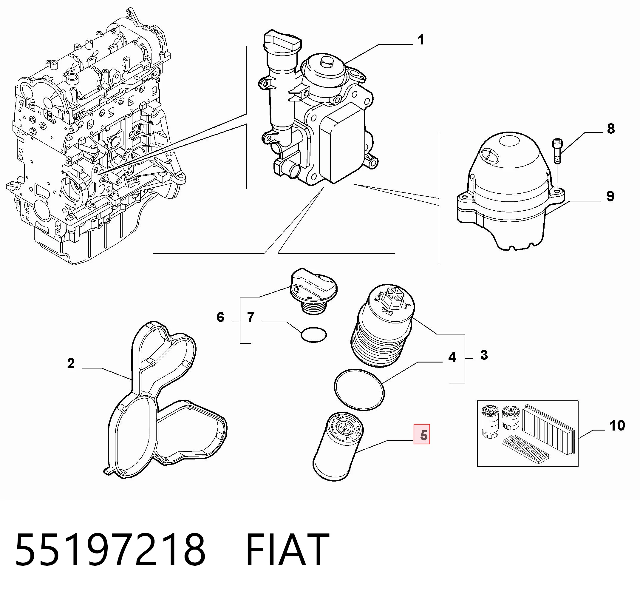 55197218 Fiat/Alfa/Lancia