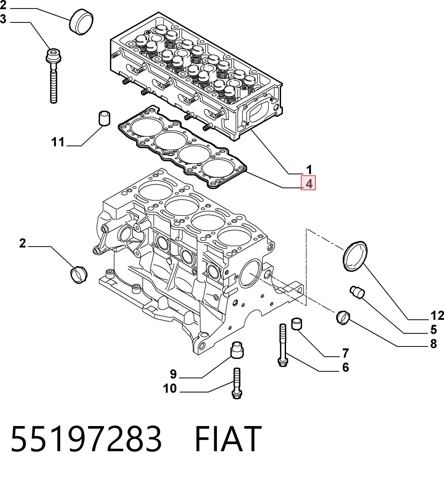 55197283 Fiat/Alfa/Lancia