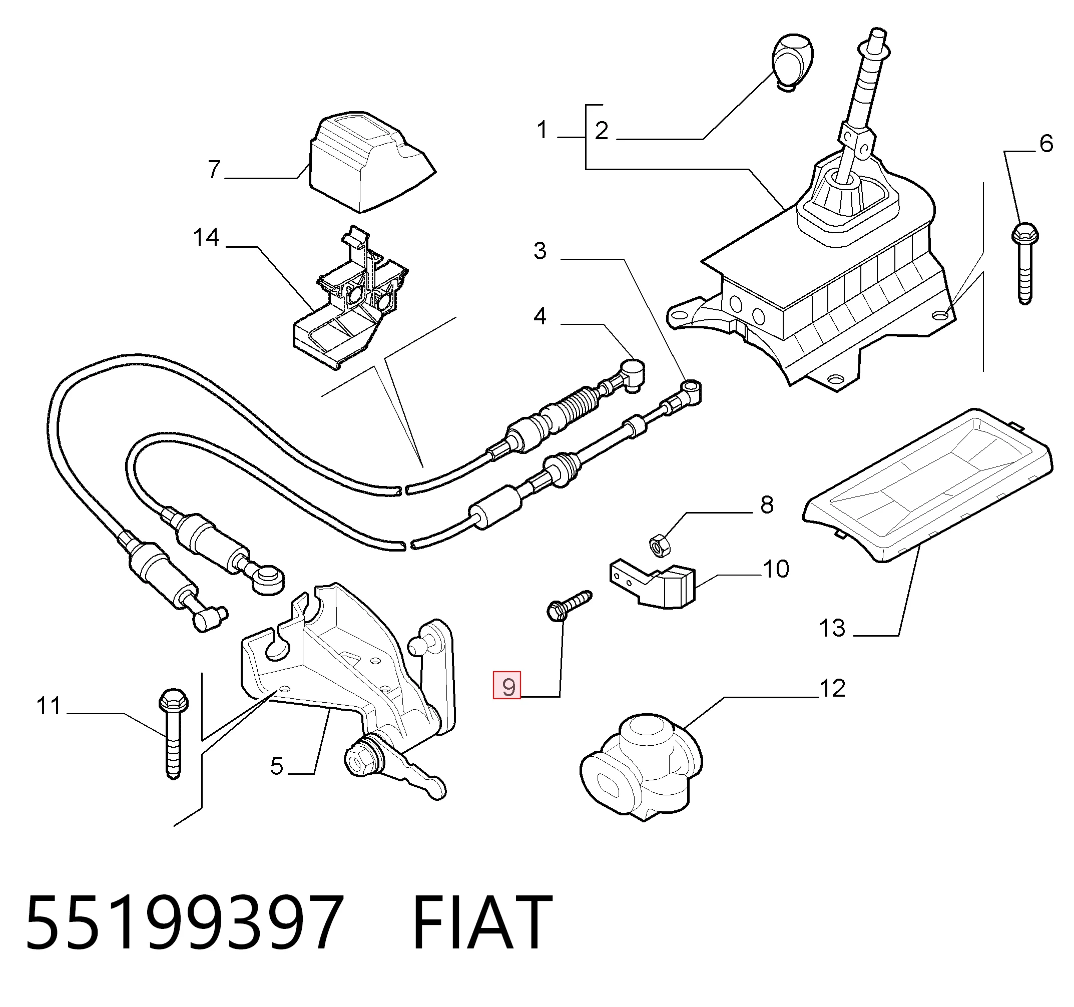 55199397 Fiat/Alfa/Lancia