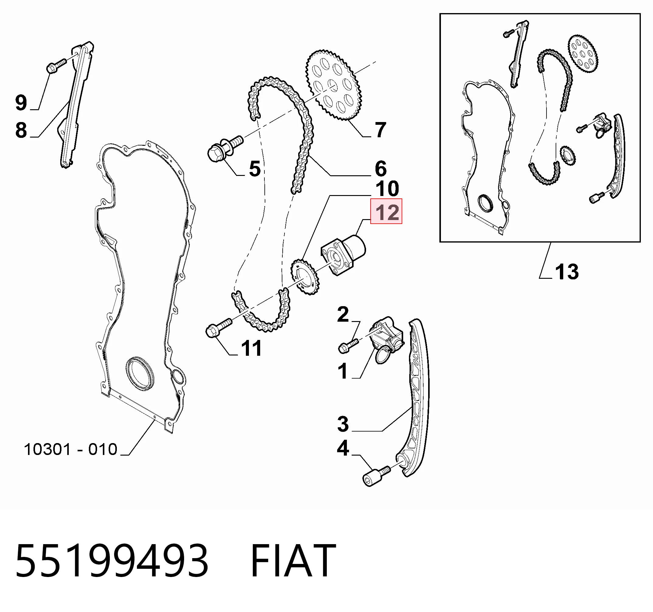 55199493 Fiat/Alfa/Lancia