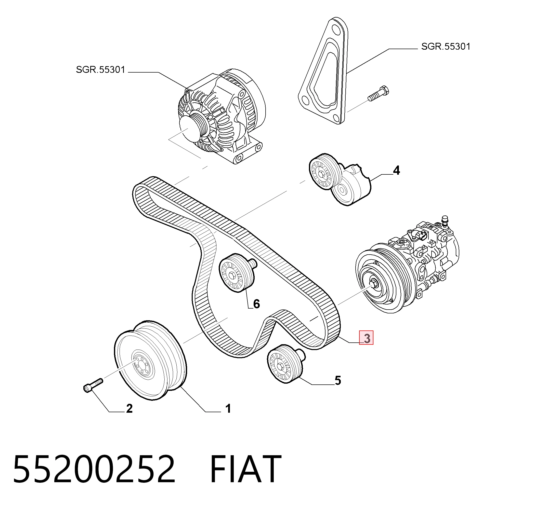 Precio del repuesto Correa trapecial poli V Ceed  hatchback