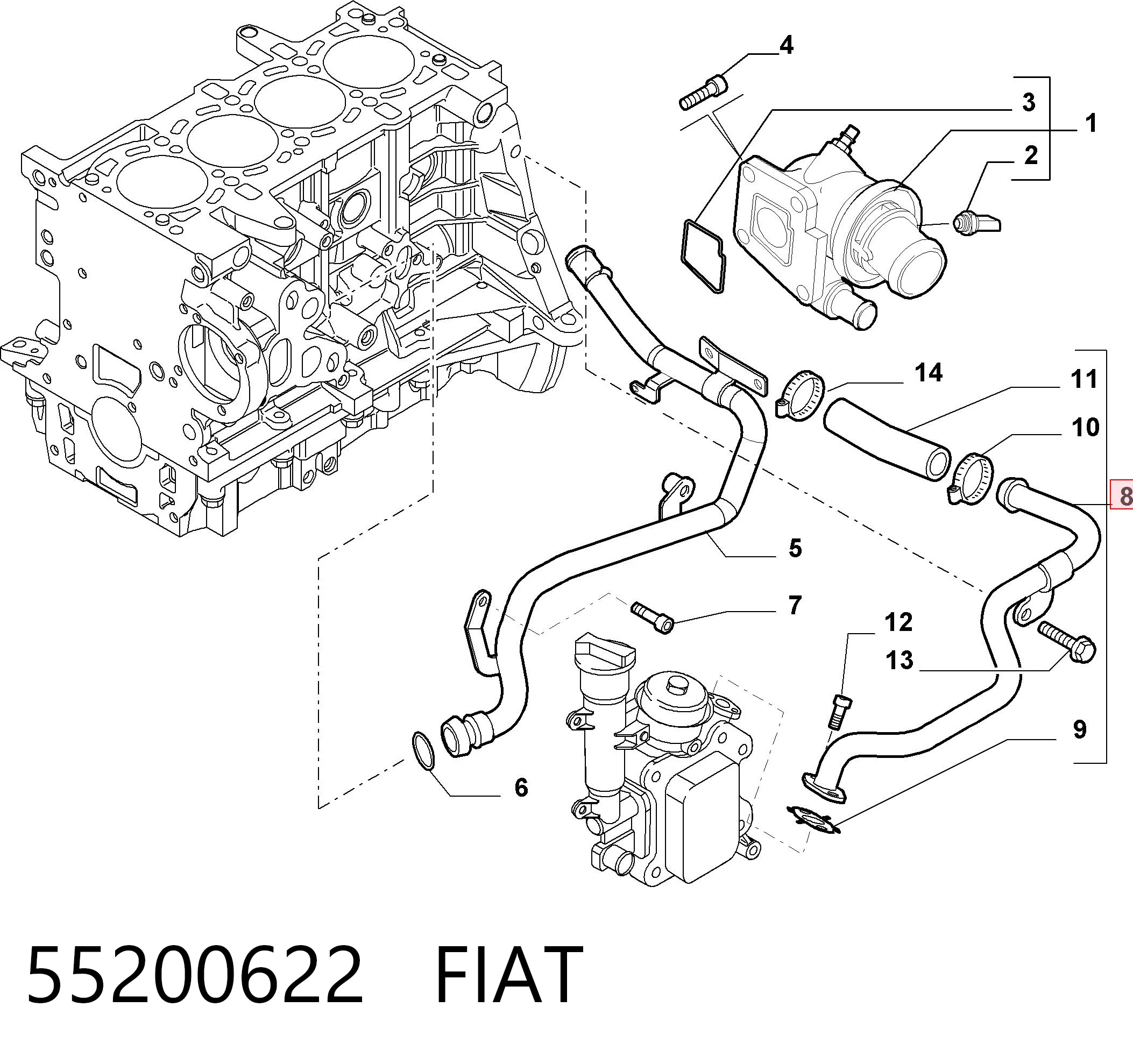 55200622 Fiat/Alfa/Lancia