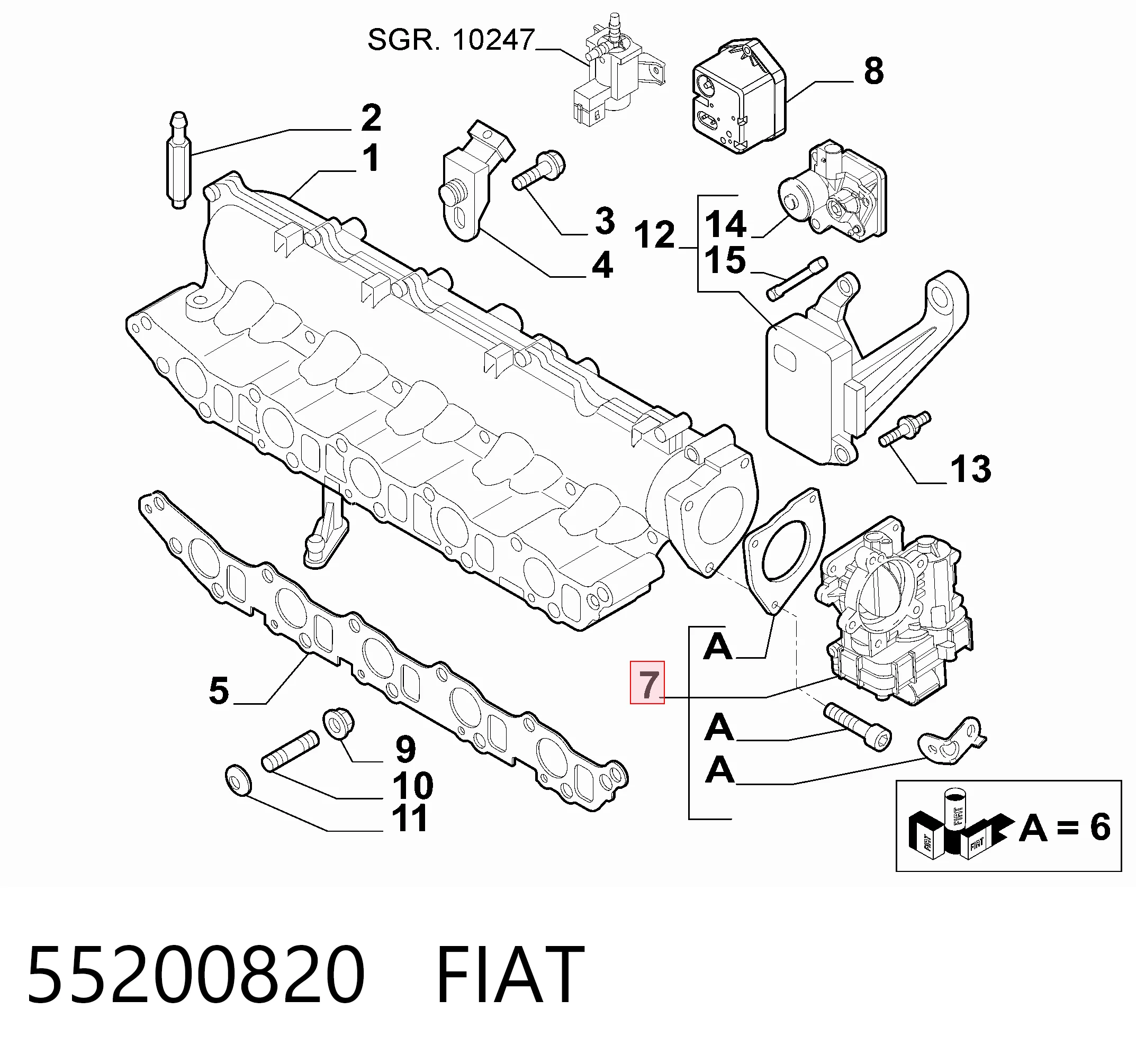 Comprar 55270589 General Motors Cuerpo de mariposa