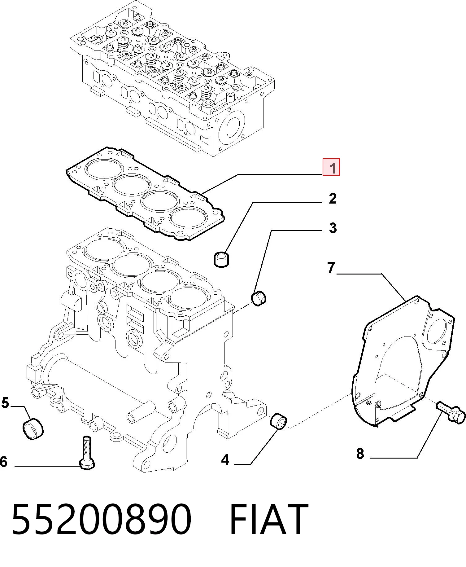 55200890 Fiat/Alfa/Lancia