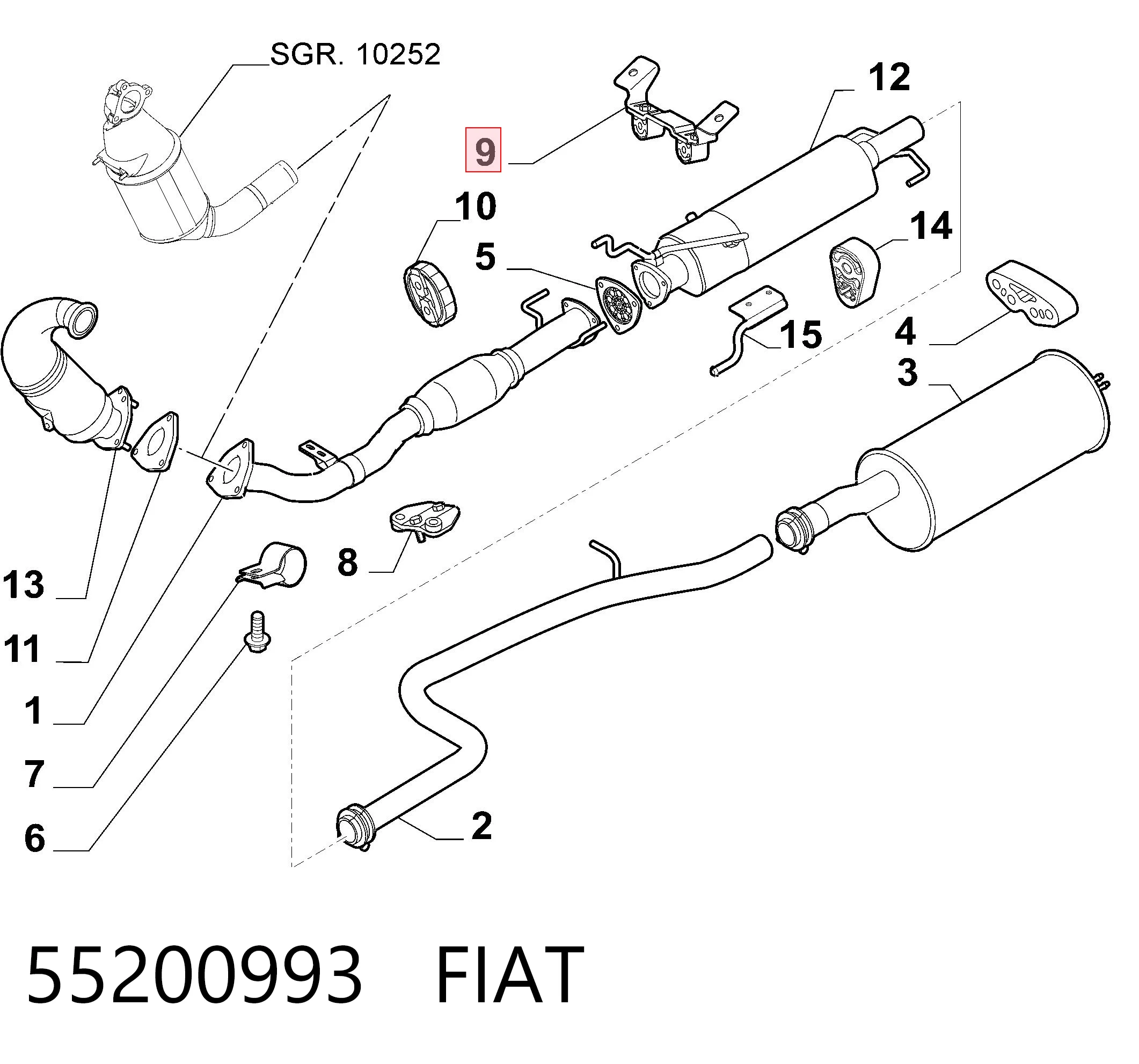 55200993 Fiat/Alfa/Lancia