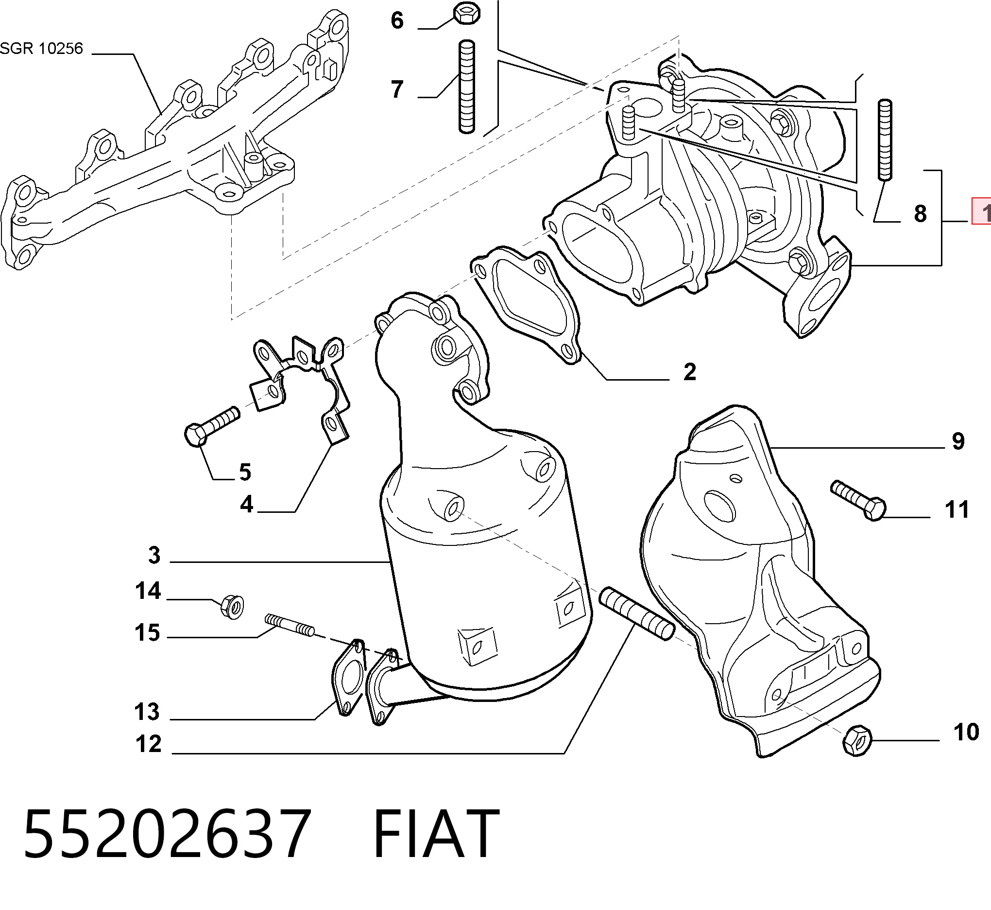 55202637 Fiat/Alfa/Lancia