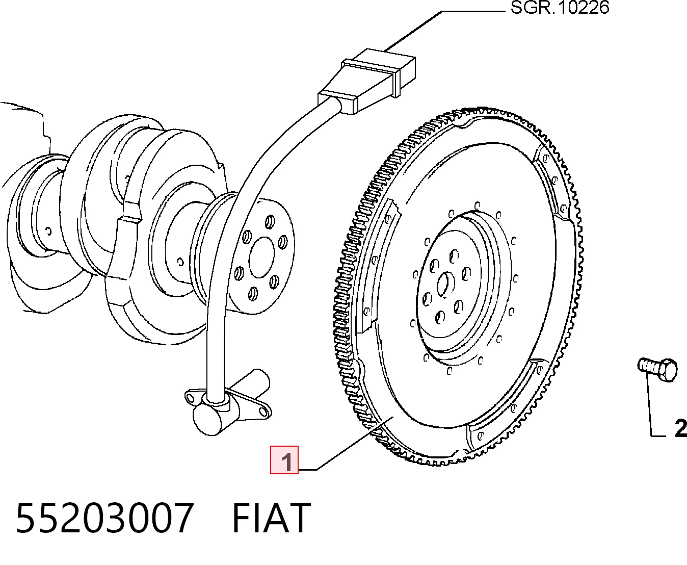 55203007 Fiat/Alfa/Lancia