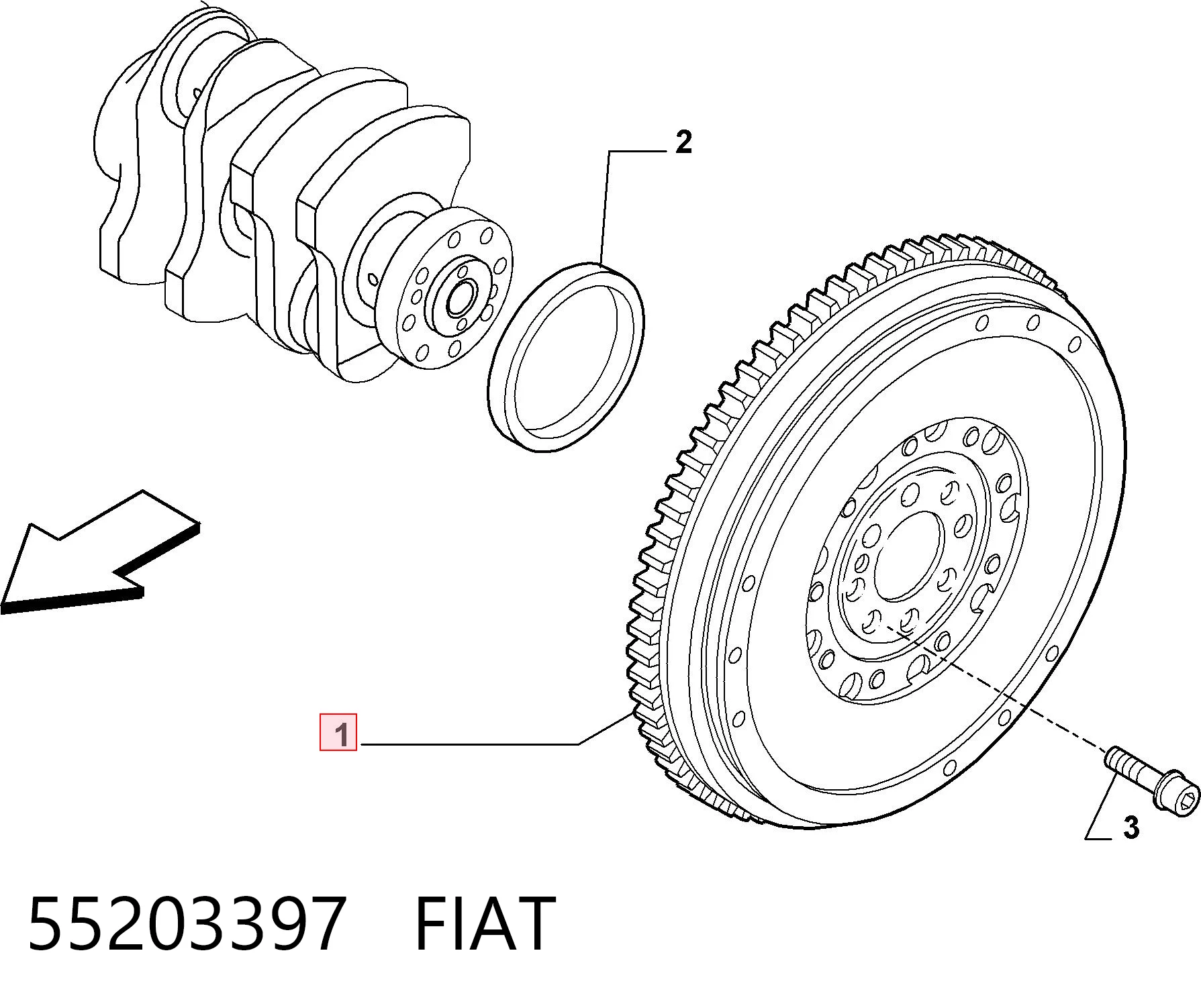 Comprar Volante de motor bimasa Qubo 225