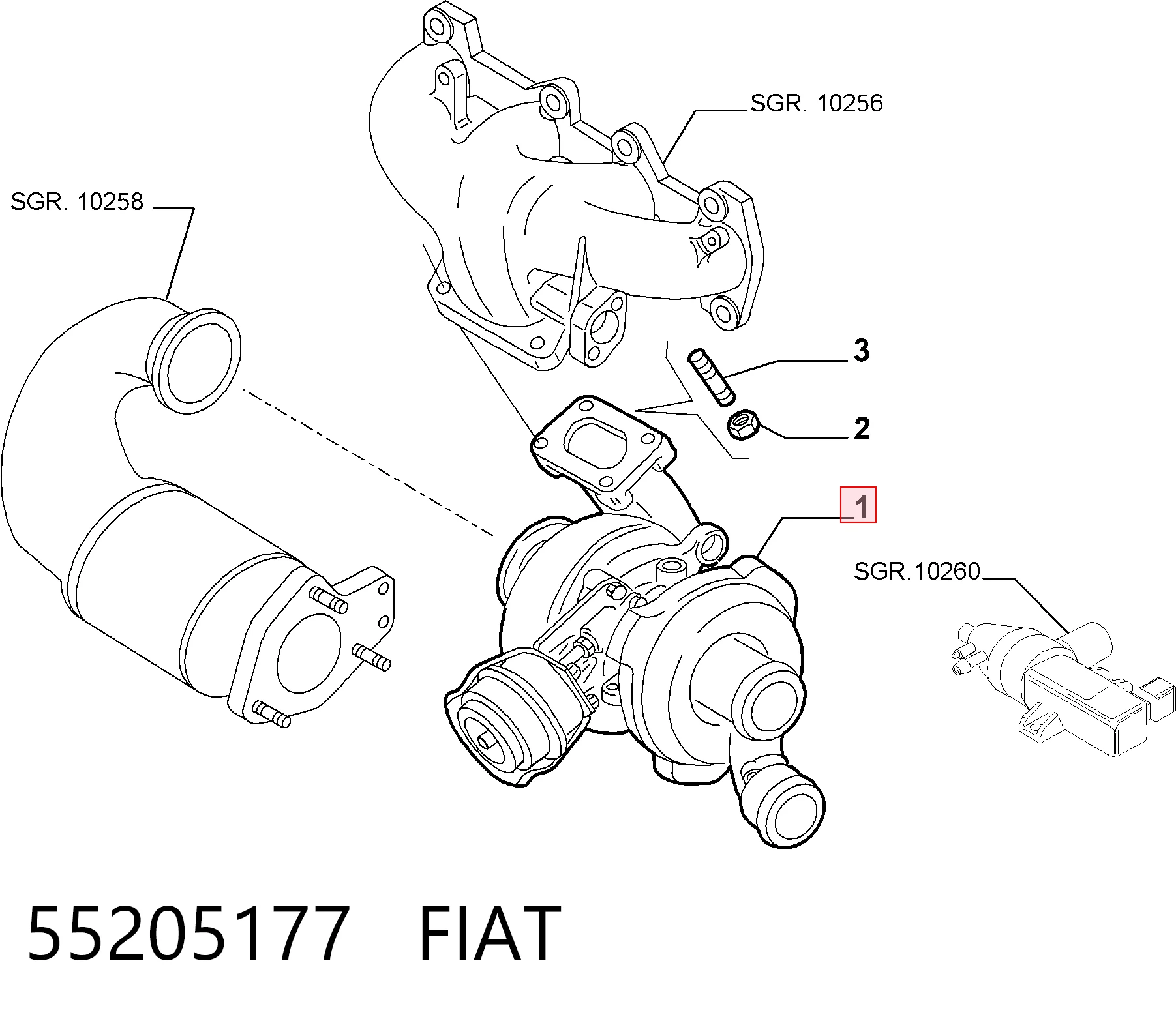 55205177 Fiat/Alfa/Lancia