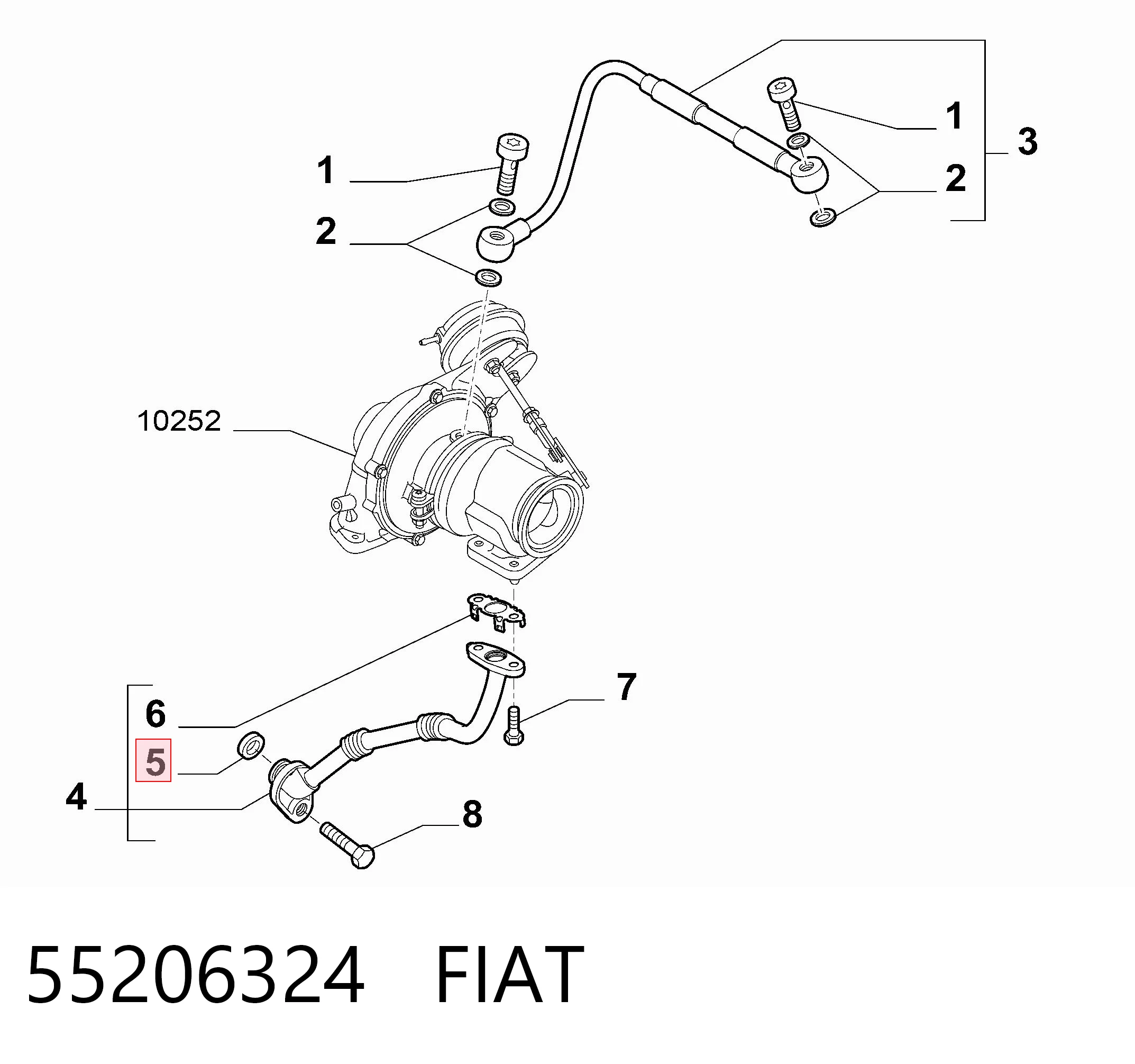 55206324 Fiat/Alfa/Lancia