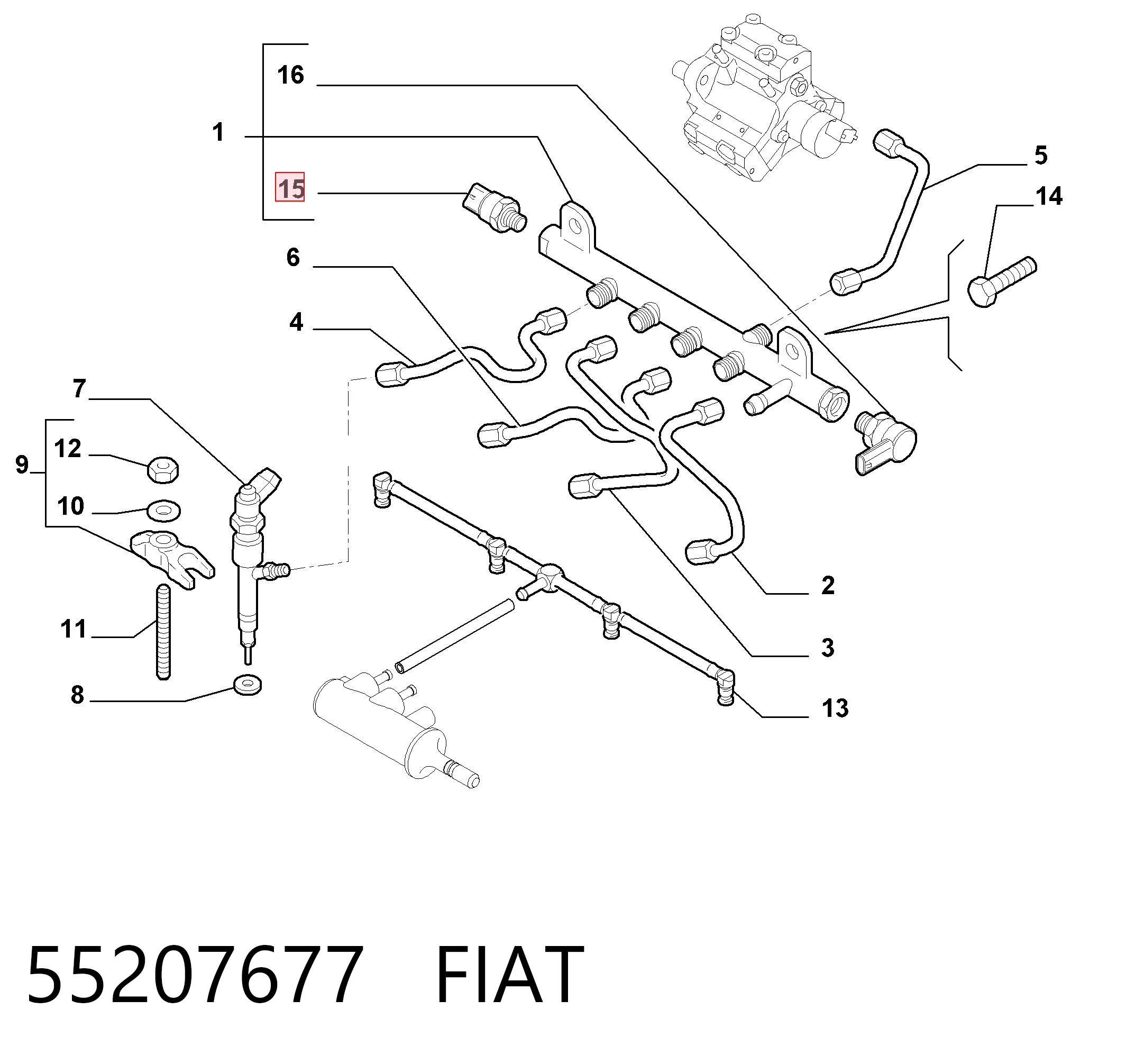 55207677 Fiat/Alfa/Lancia