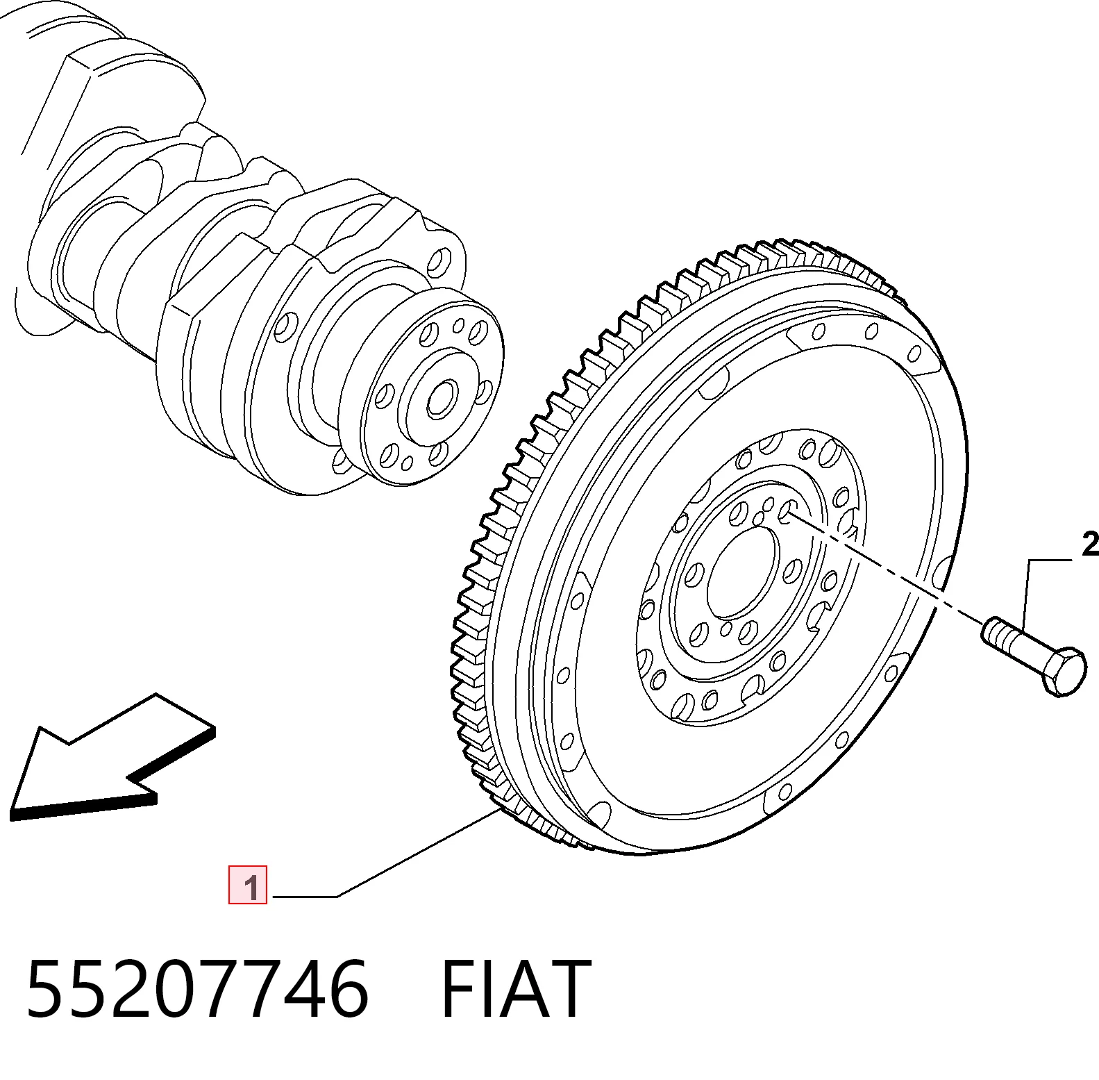 55207746 Fiat/Alfa/Lancia