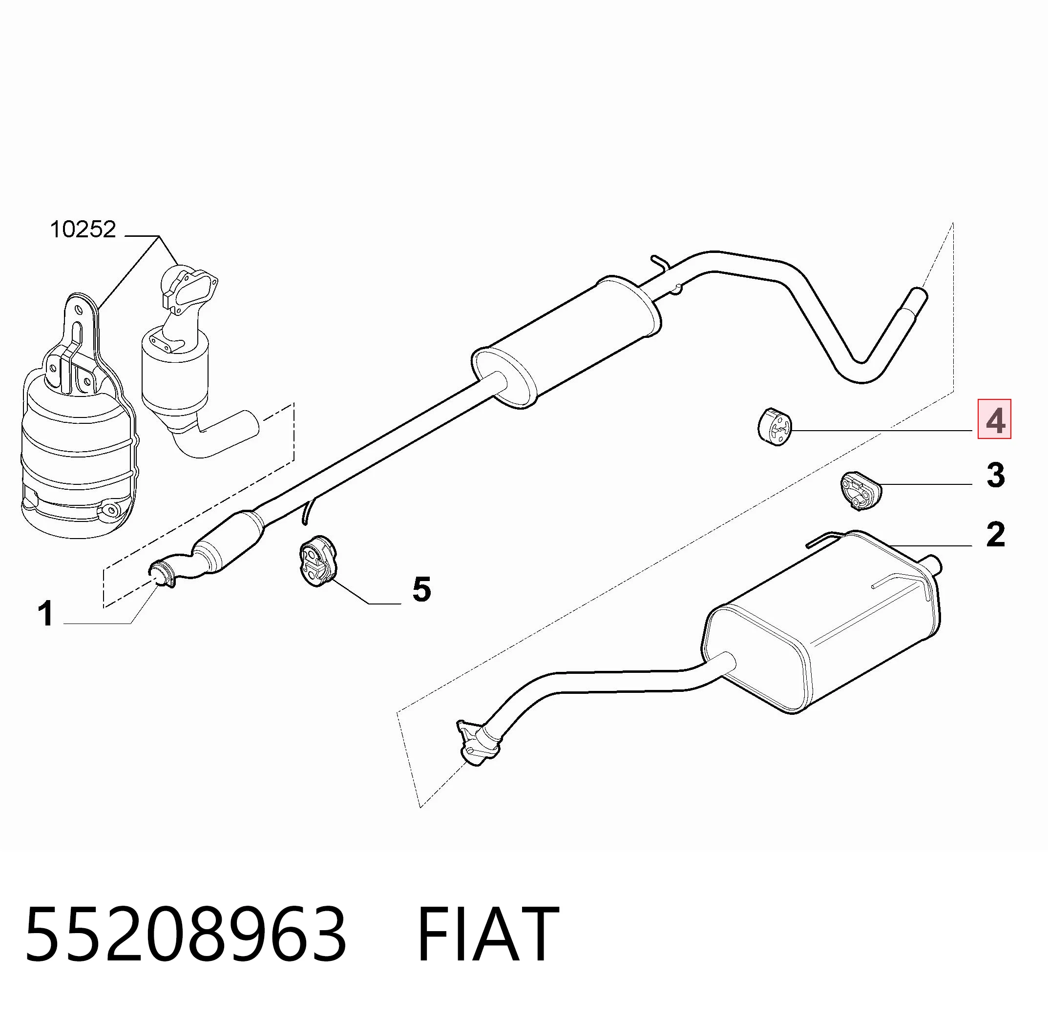 55208963 Fiat/Alfa/Lancia