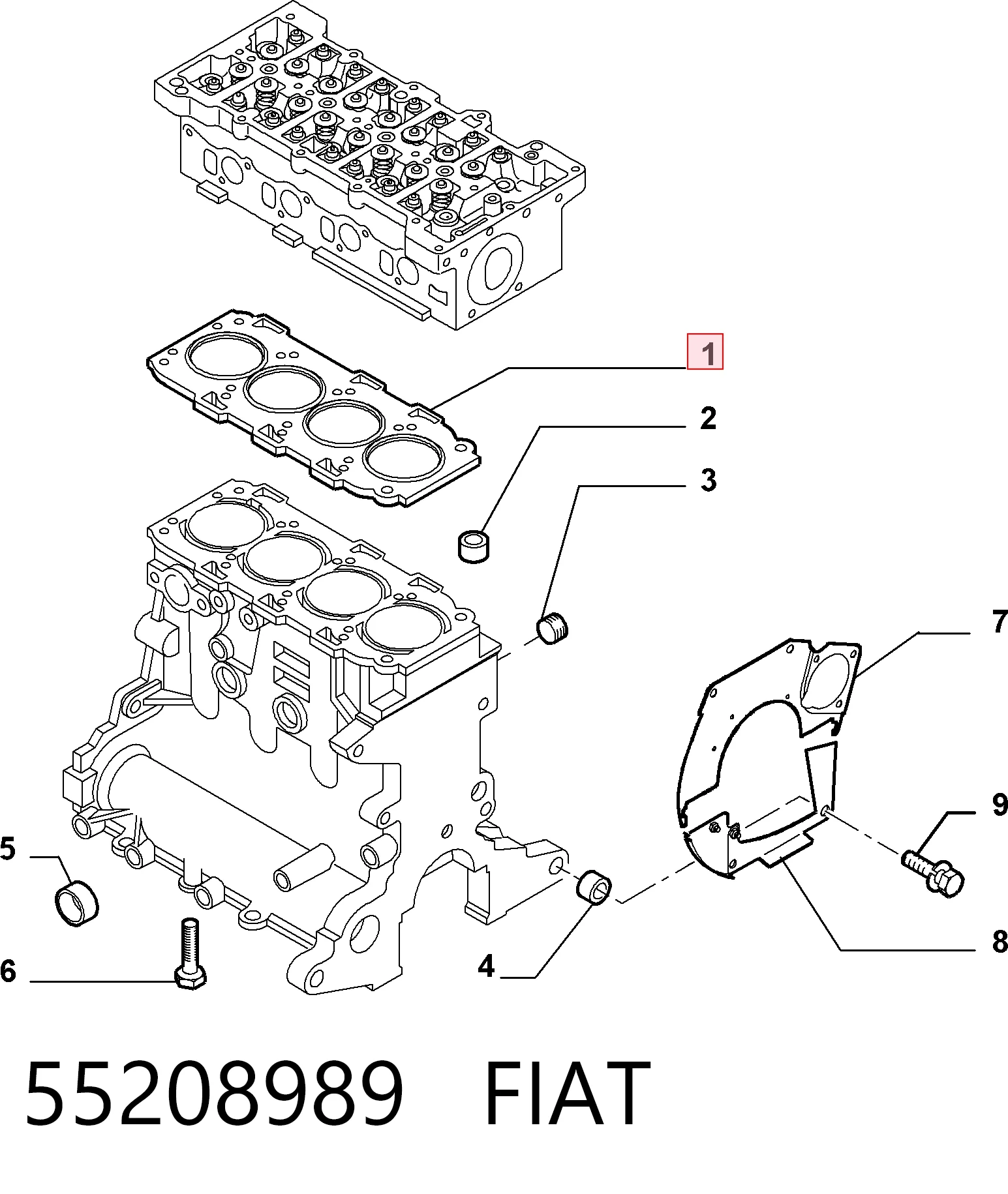 55208989 Fiat/Alfa/Lancia