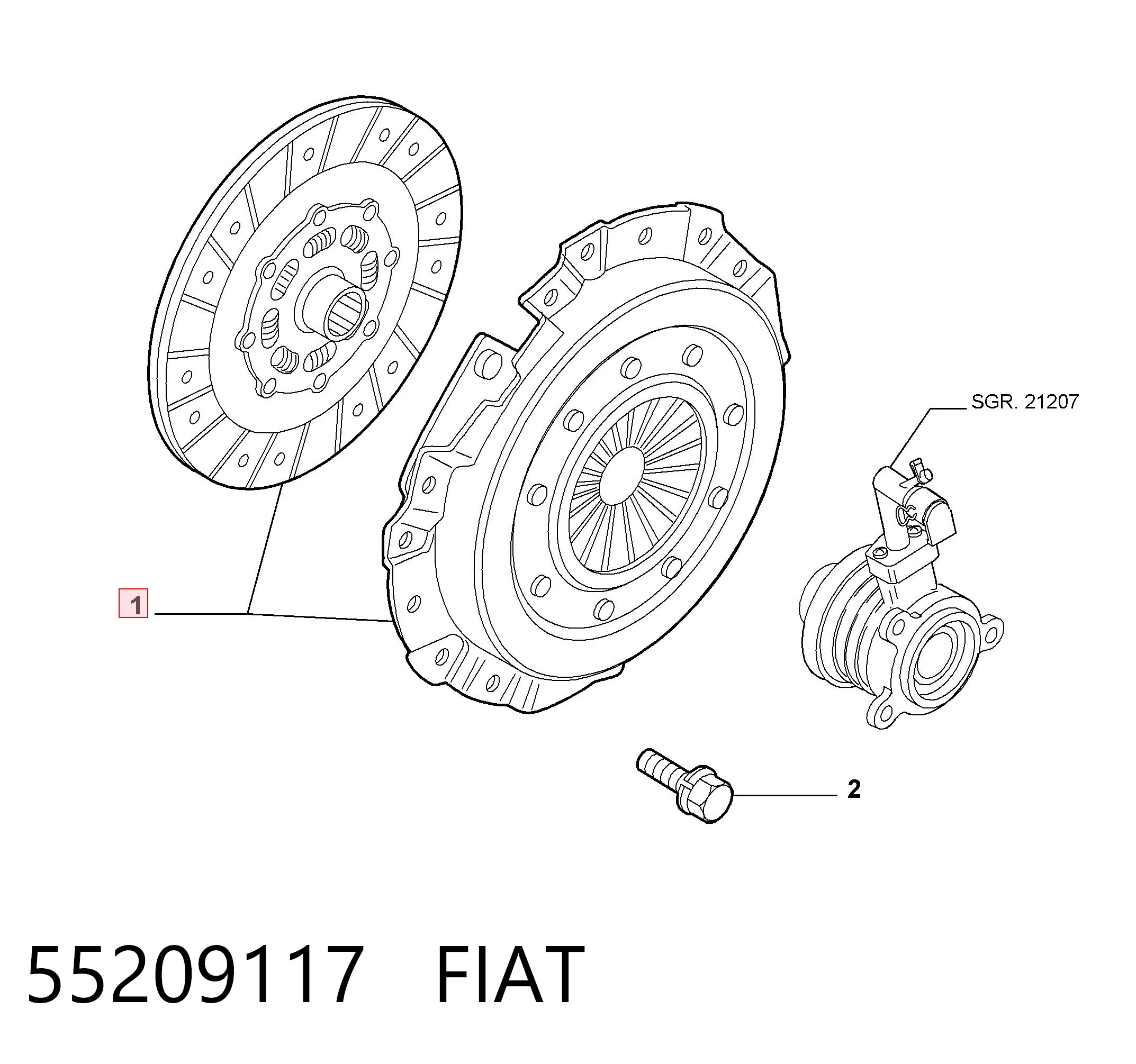 55209117 Fiat/Alfa/Lancia