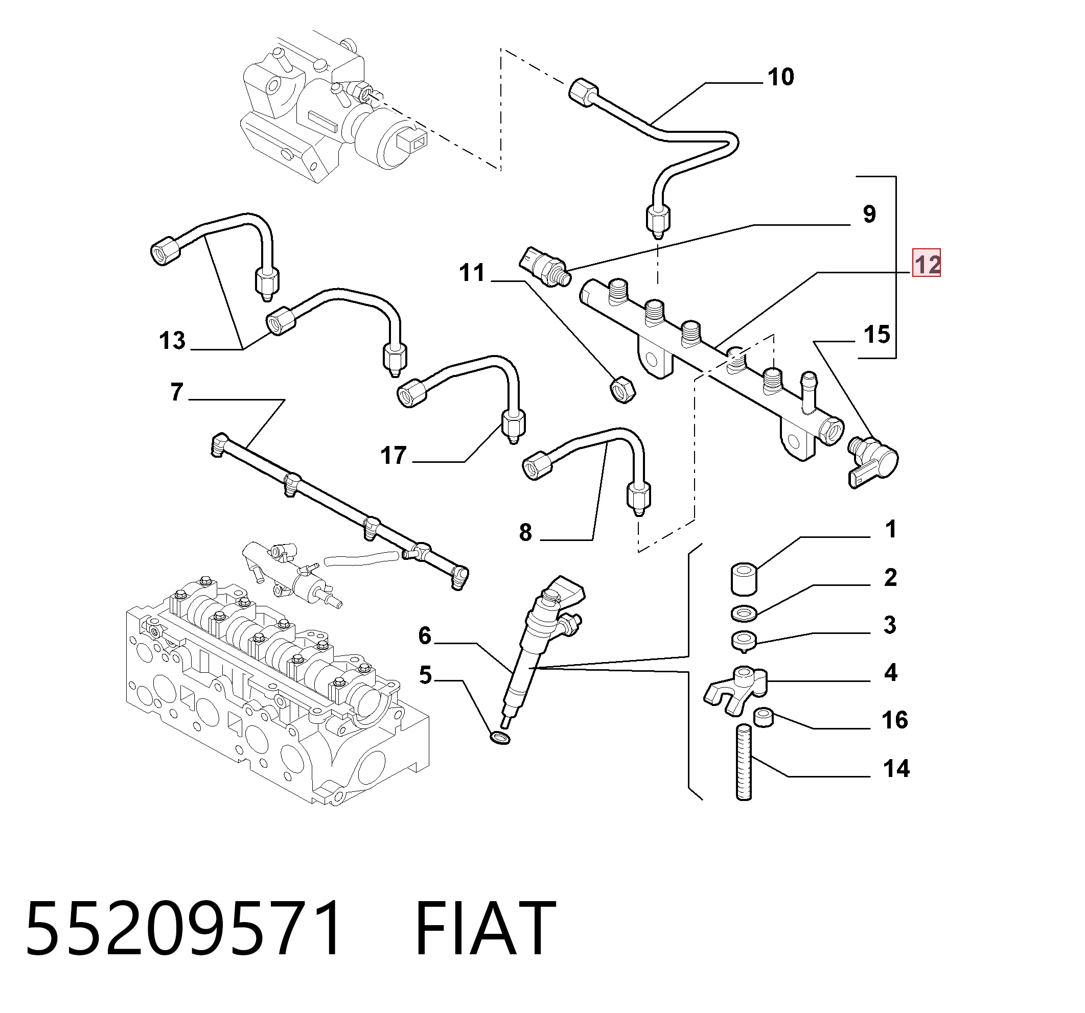 55209571 Fiat/Alfa/Lancia