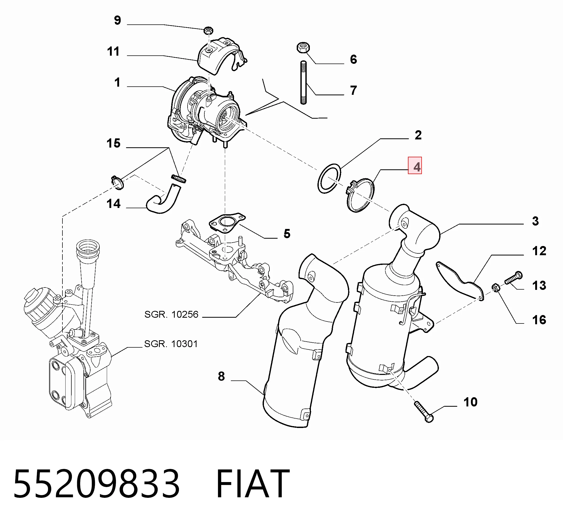 55209833 Fiat/Alfa/Lancia