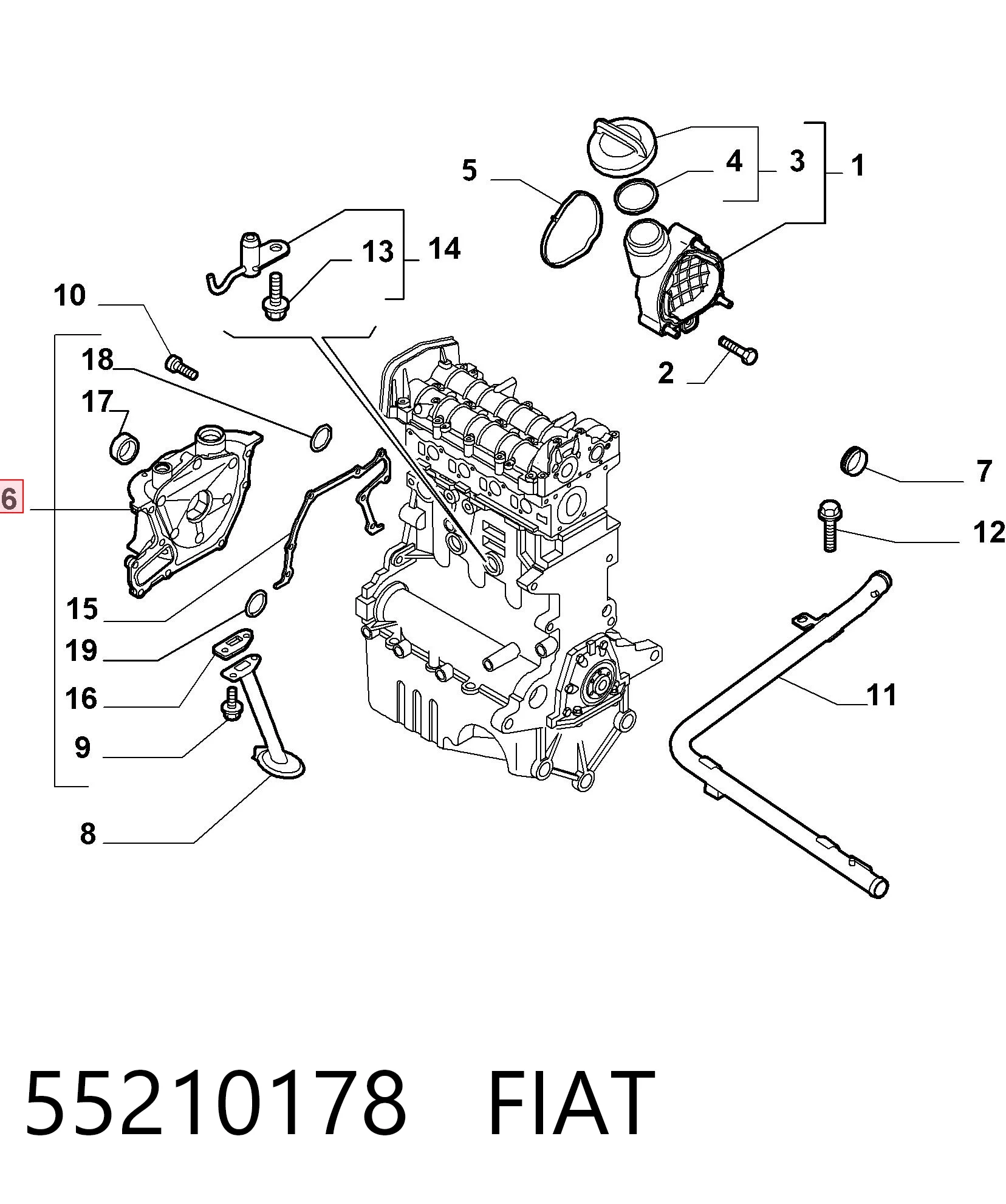 55210178 Fiat/Alfa/Lancia