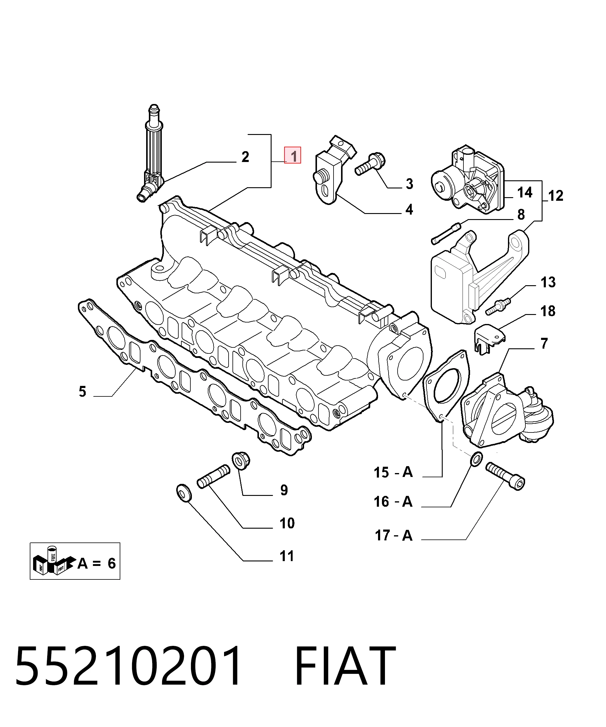 55210201 Fiat/Alfa/Lancia