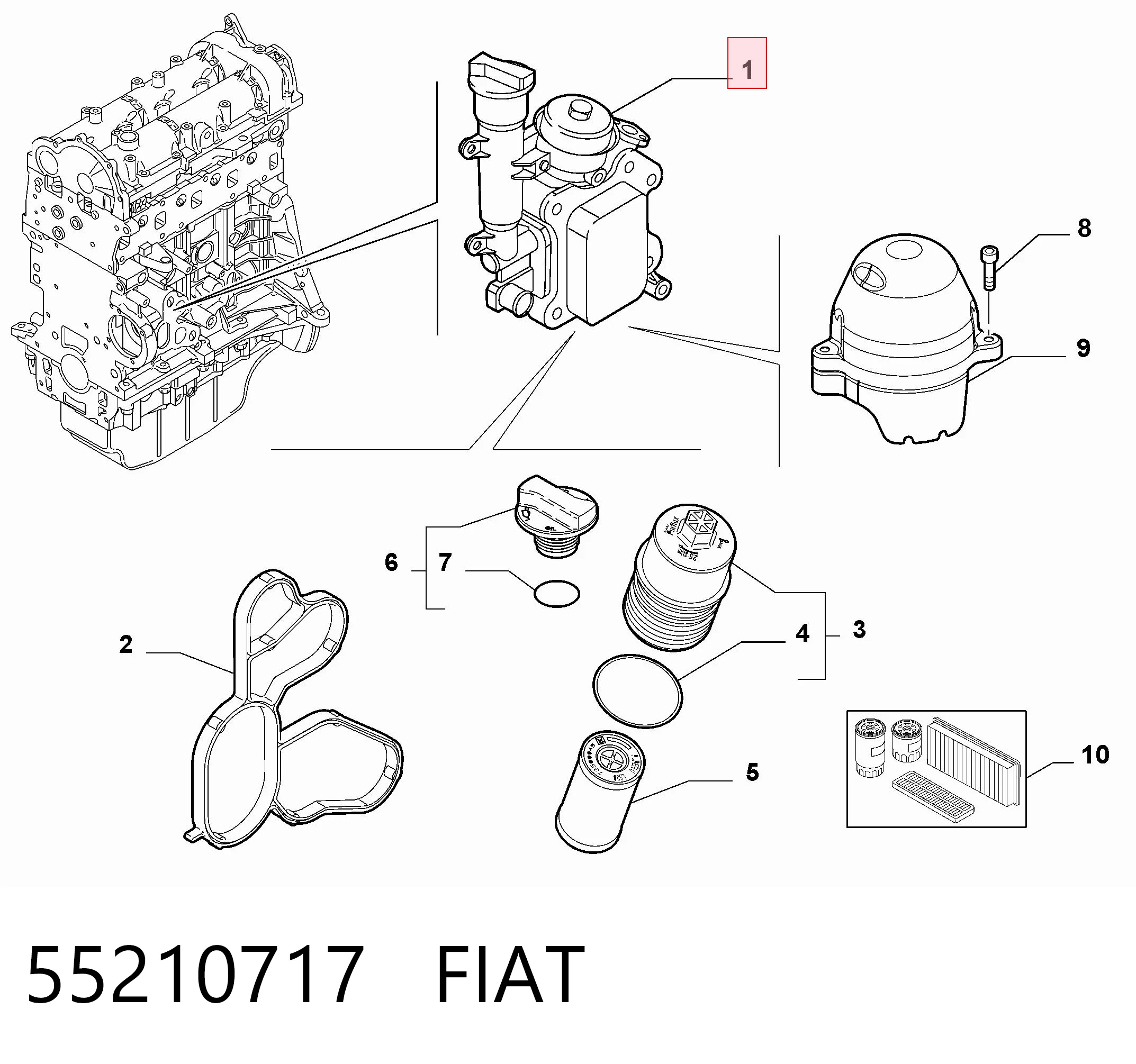 55210717 Fiat/Alfa/Lancia