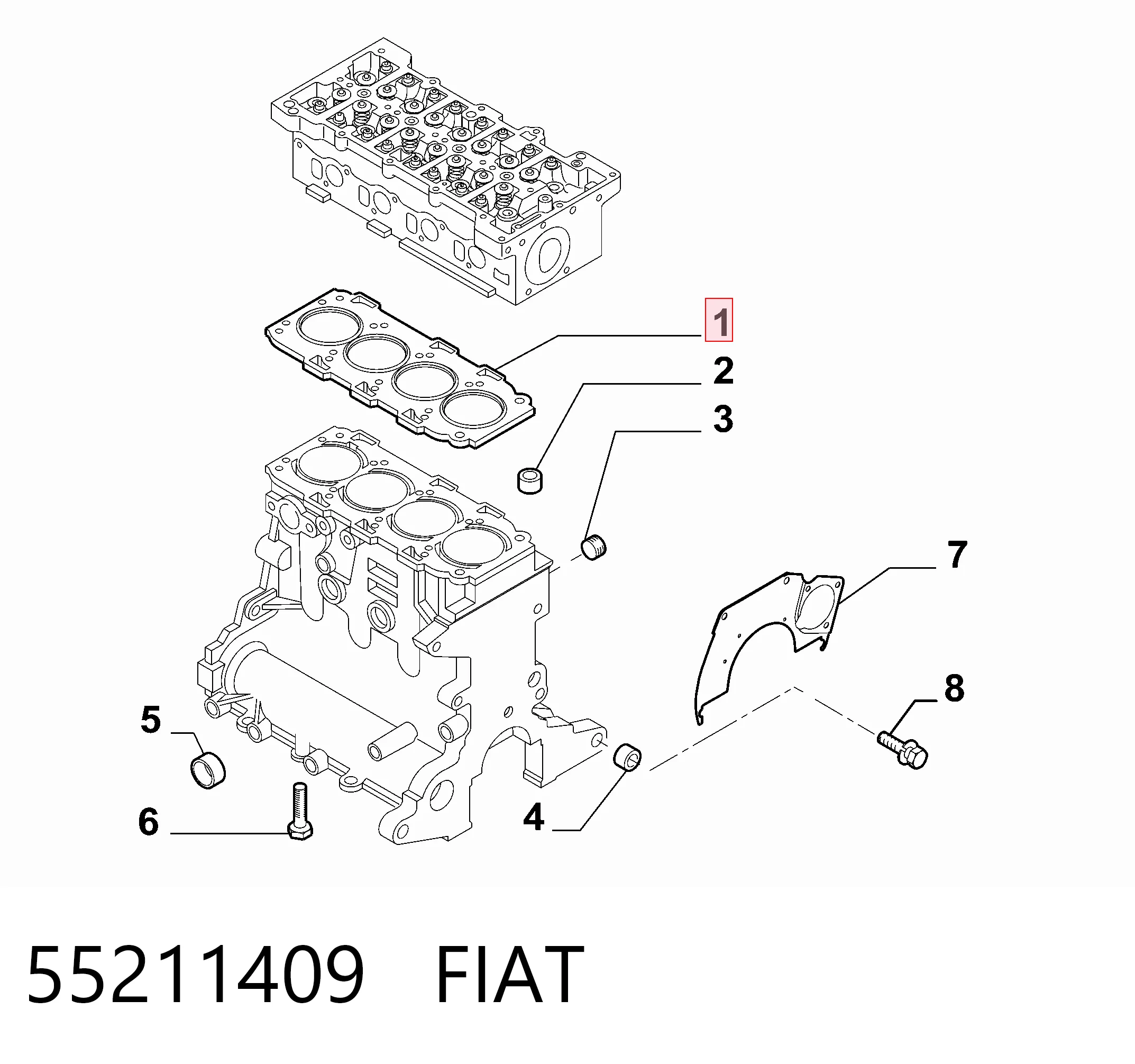55211409 Fiat/Alfa/Lancia