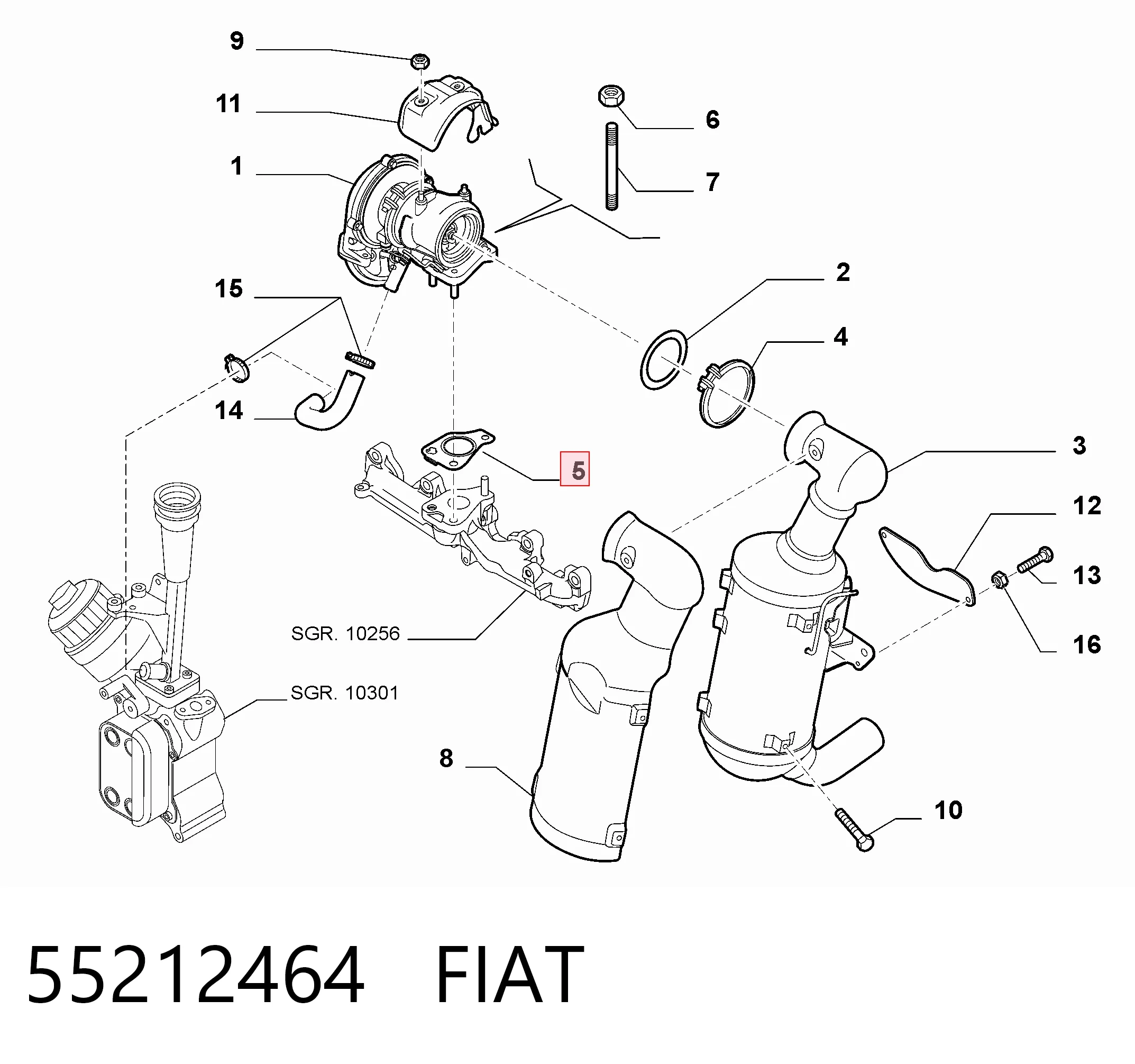 55212464 Fiat/Alfa/Lancia