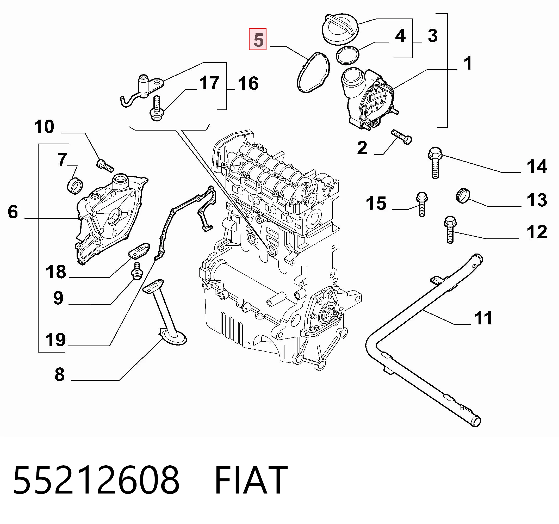 55212608 Fiat/Alfa/Lancia
