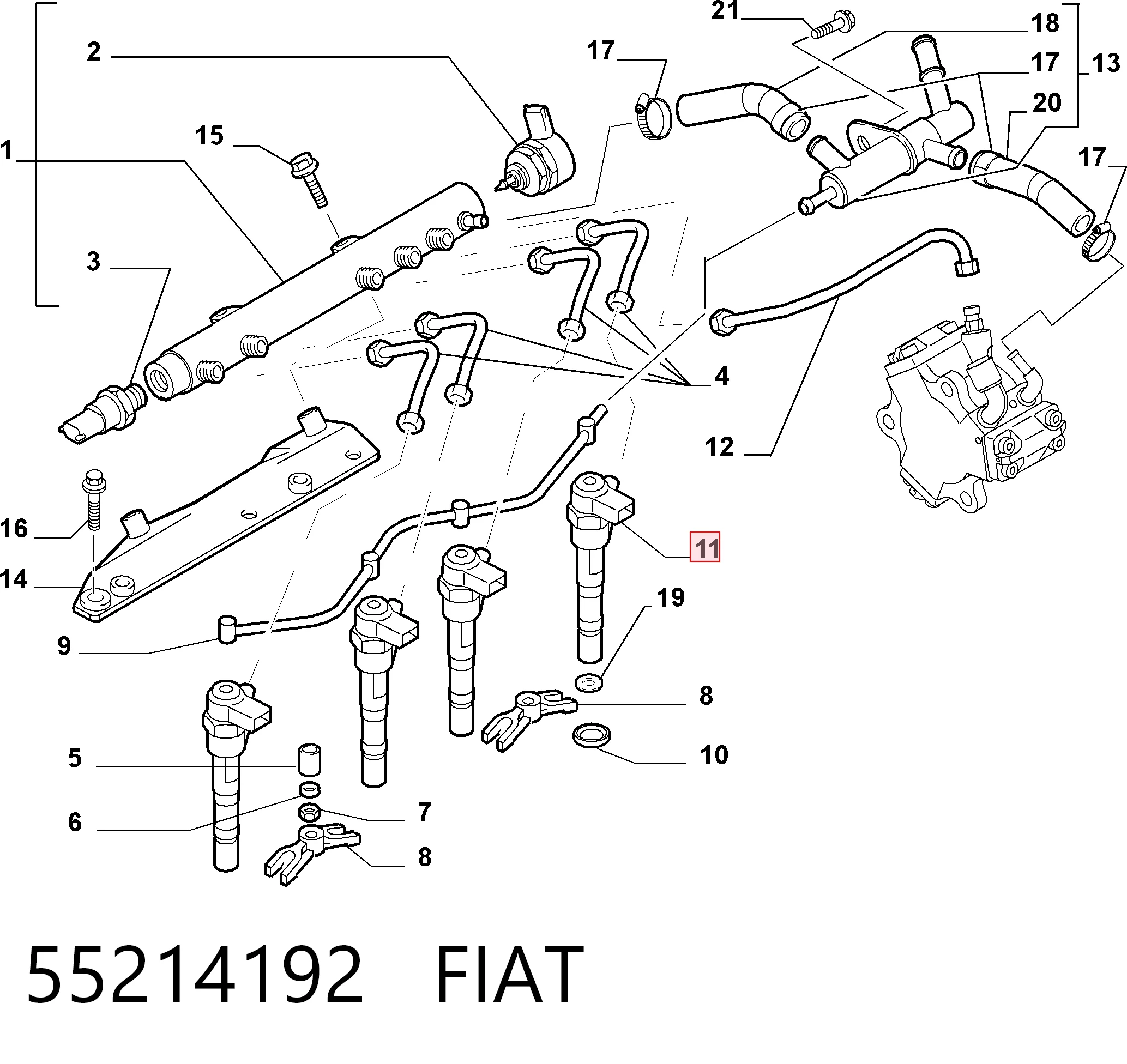 Comprar 986435204 Bosch Inyector
