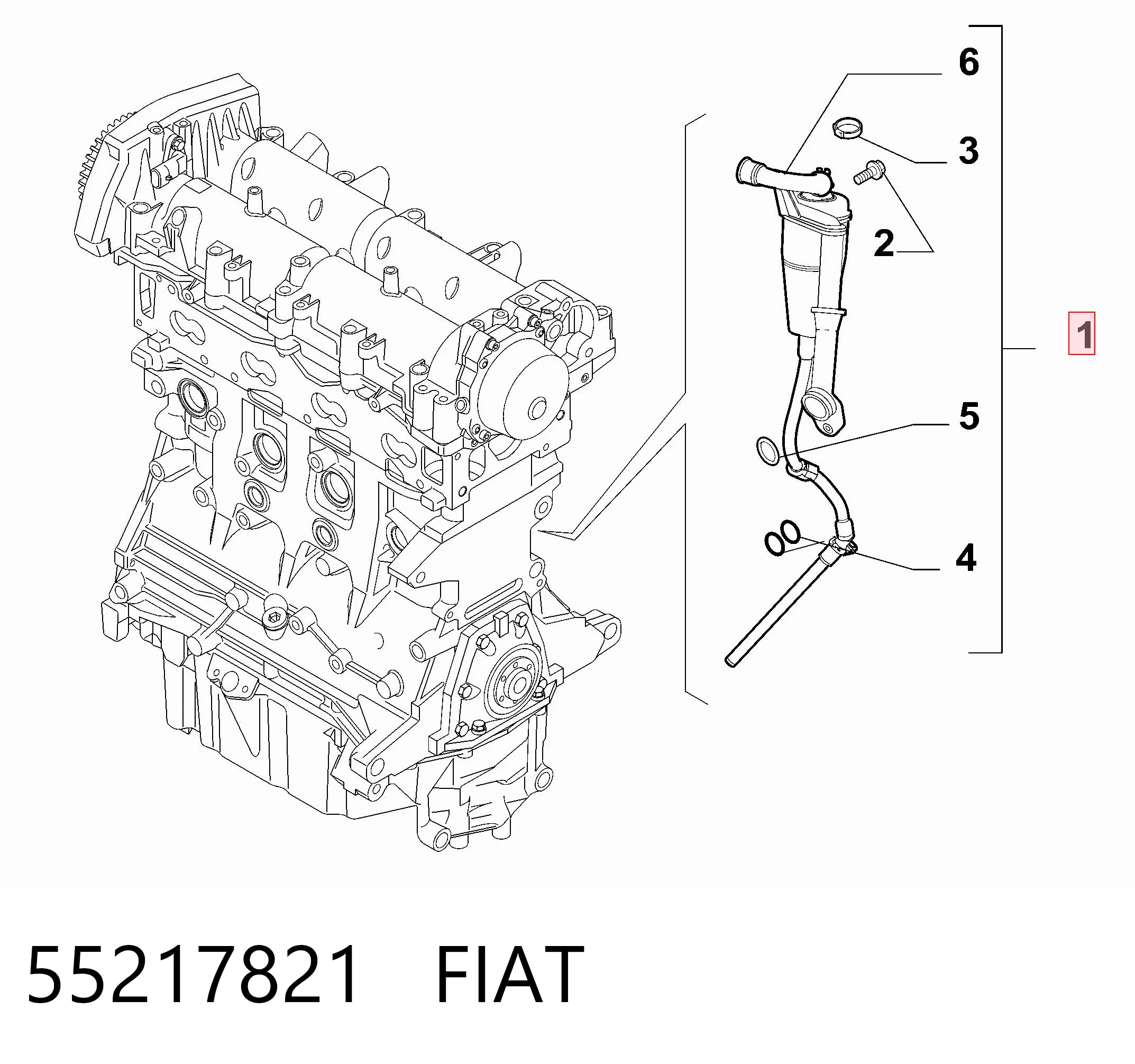 55217821 Fiat/Alfa/Lancia
