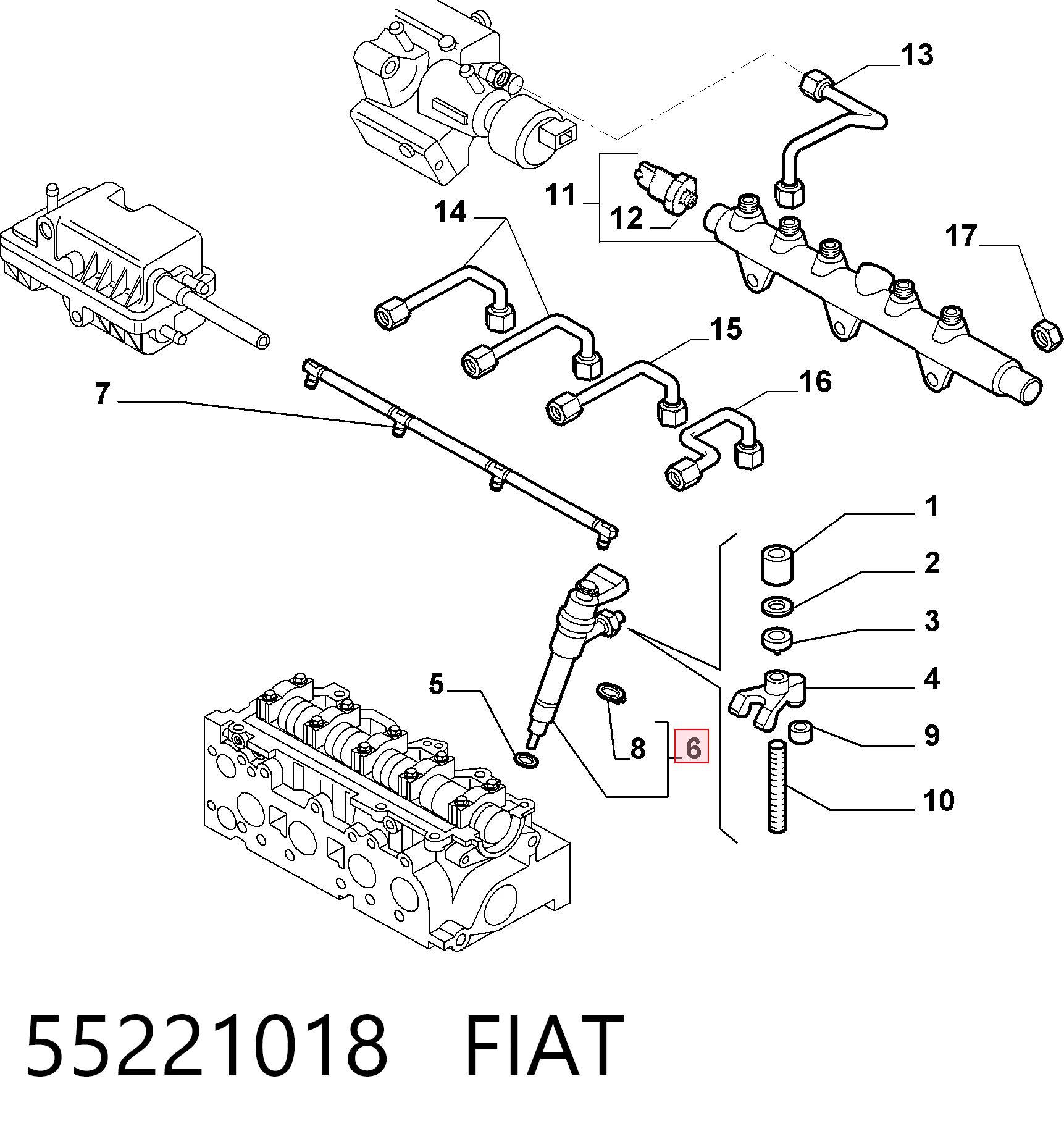 55221018 Fiat/Alfa/Lancia