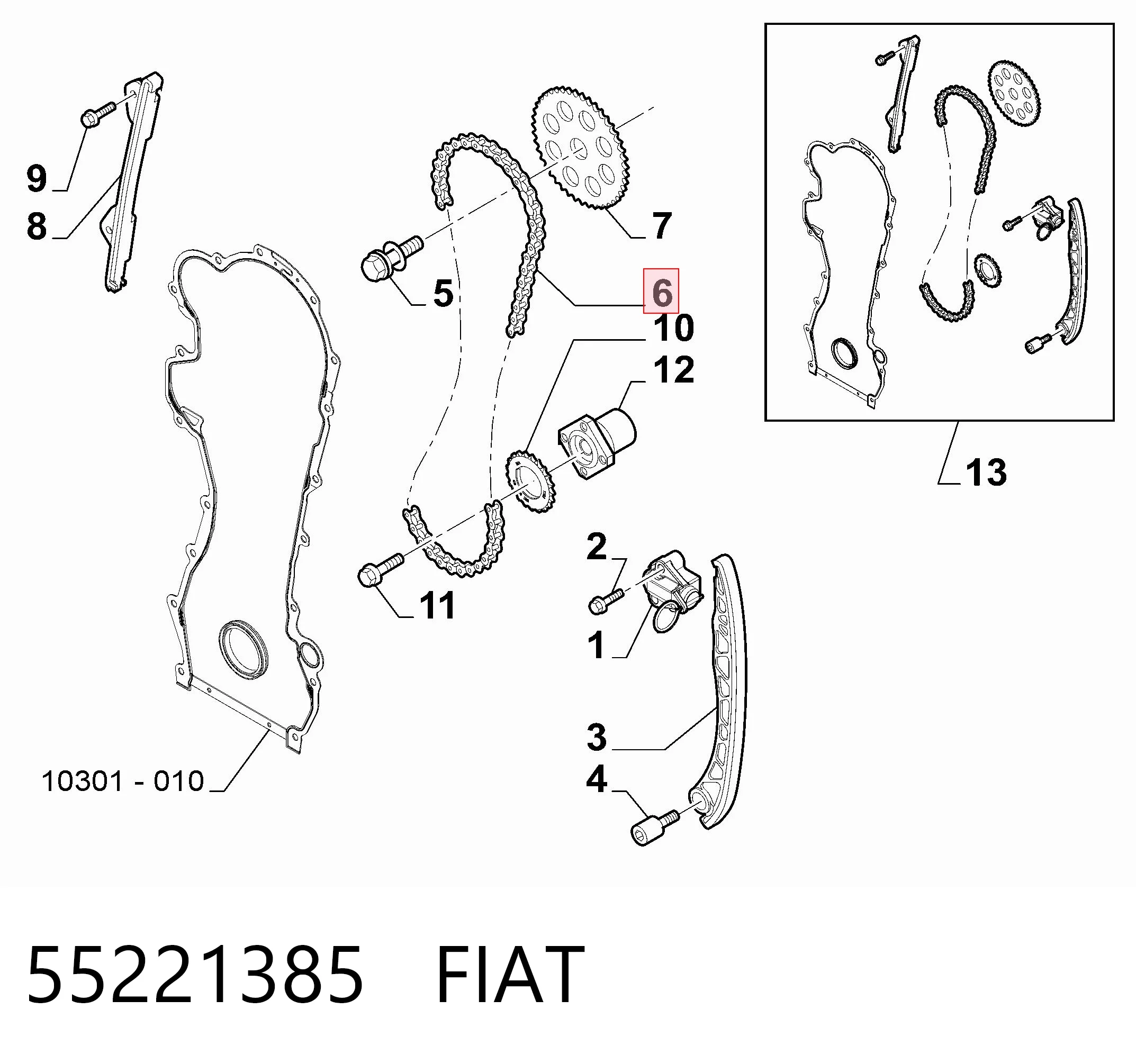 55221385 Fiat/Alfa/Lancia
