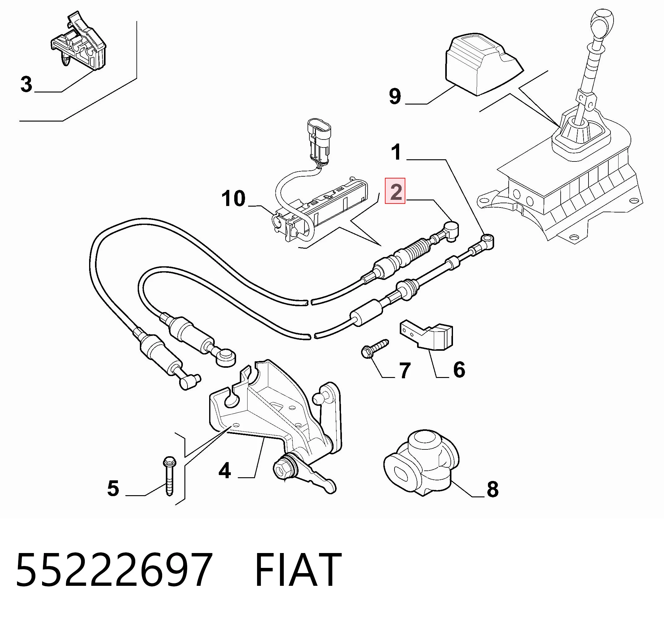 55222697 Fiat/Alfa/Lancia