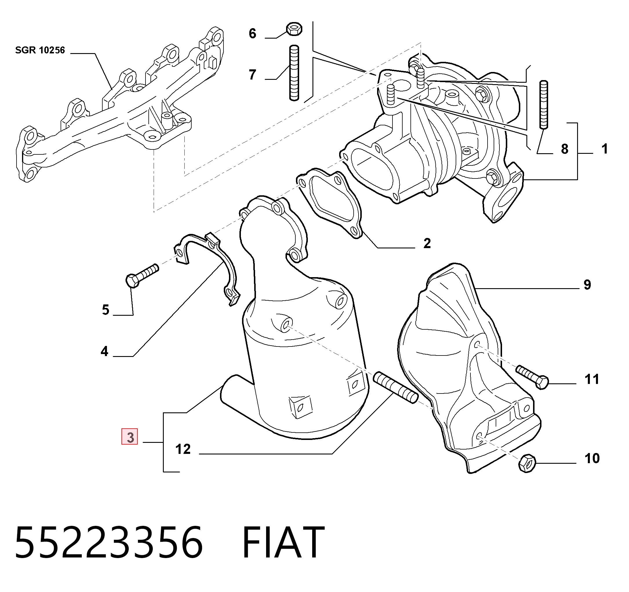 55223356 Fiat/Alfa/Lancia