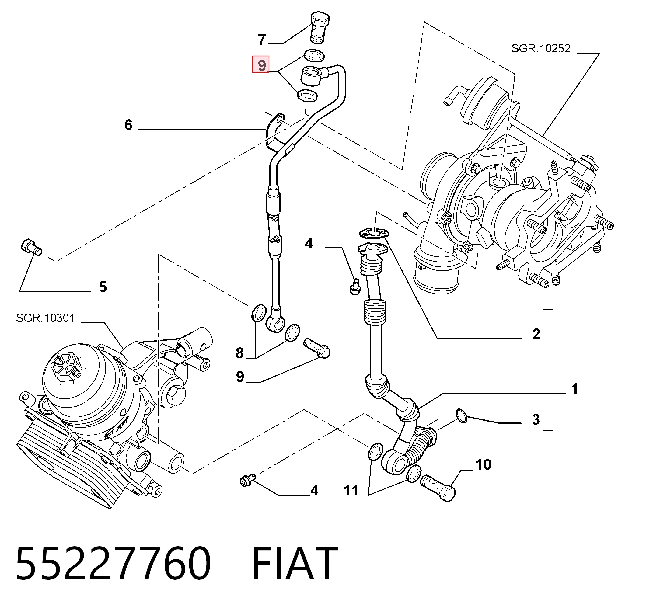 55227760 Fiat/Alfa/Lancia