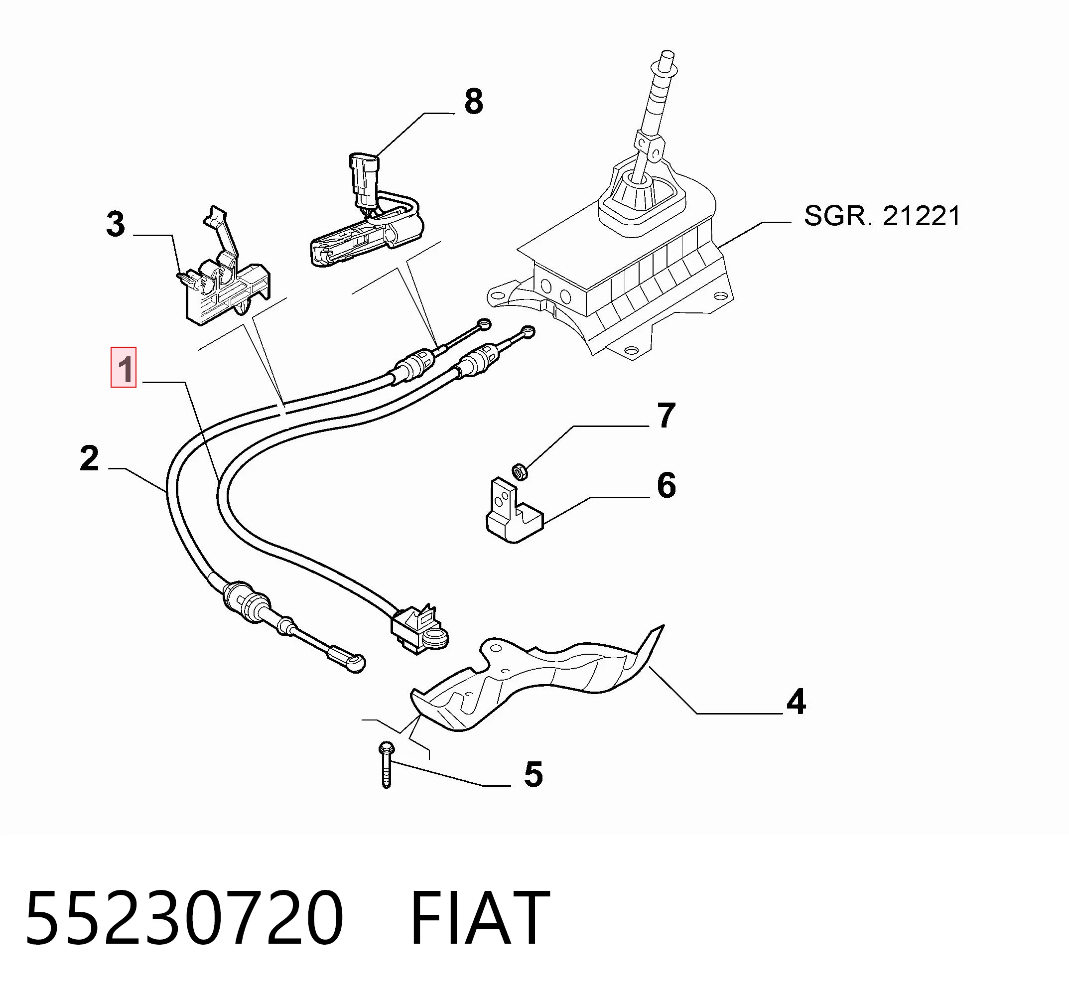 55230720 Fiat/Alfa/Lancia