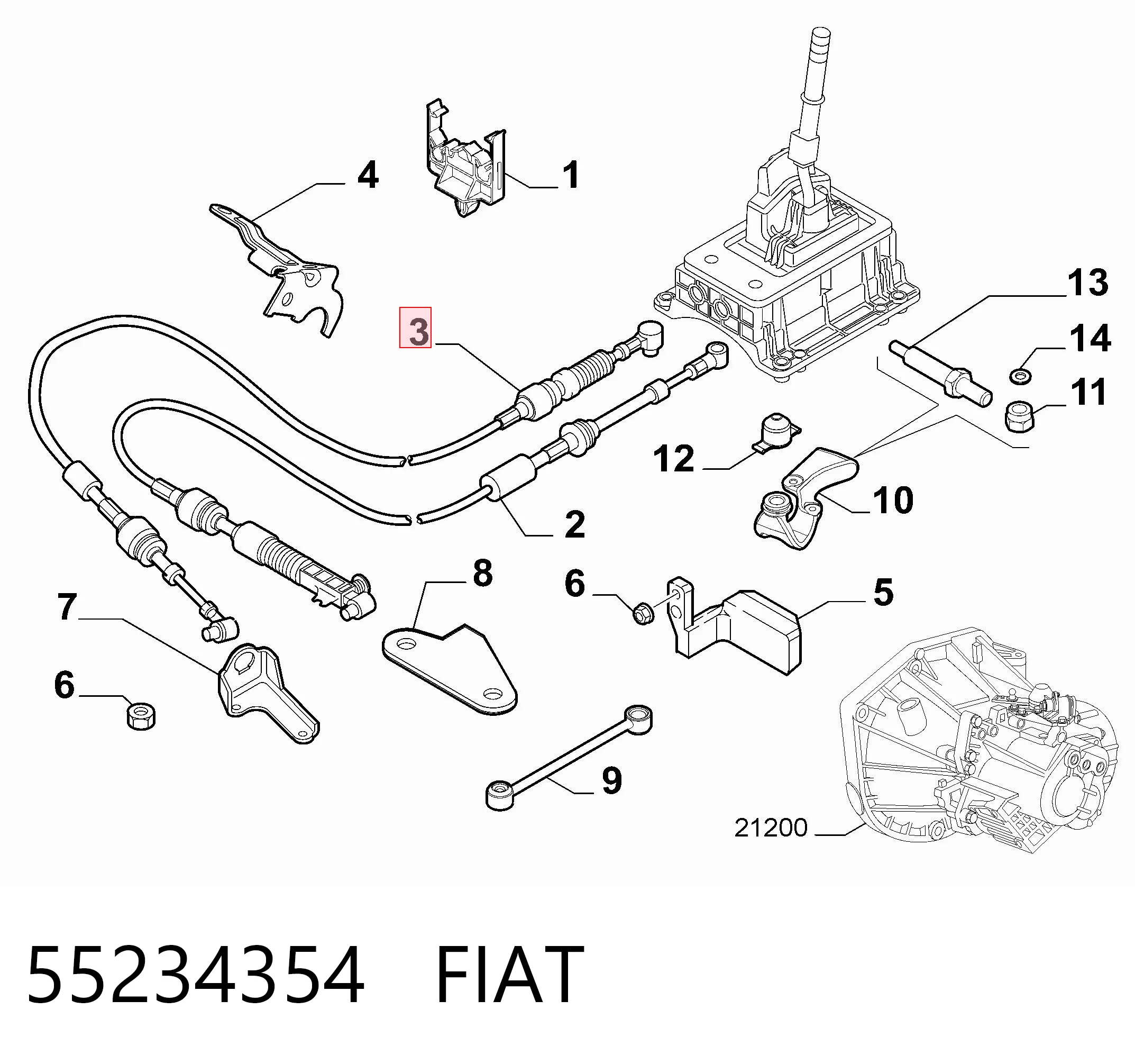 55234354 Fiat/Alfa/Lancia