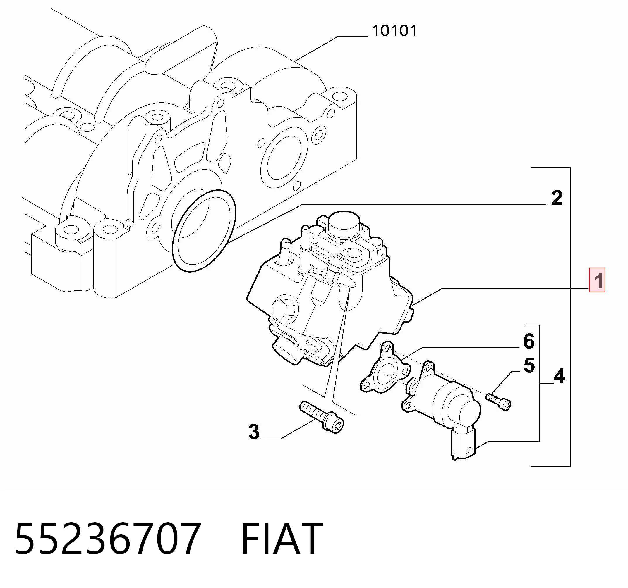 55236707 Fiat/Alfa/Lancia