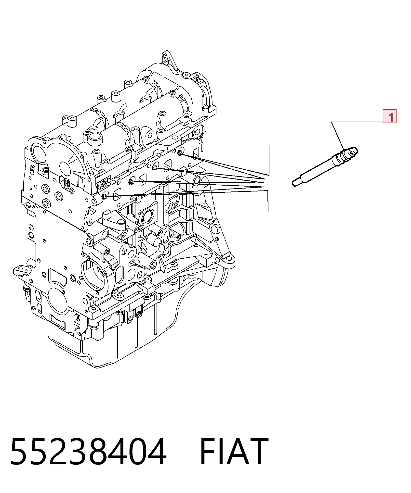 Bujía de precalentamiento Fiat Tipo  sedán comprar en España