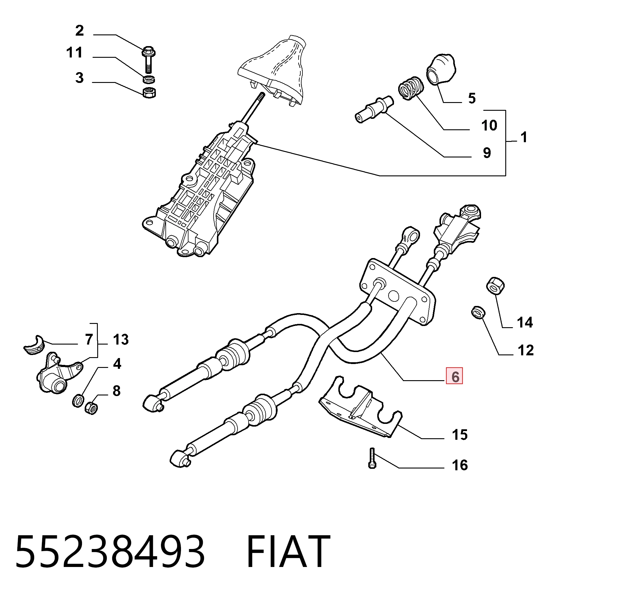 55238493 Fiat/Alfa/Lancia