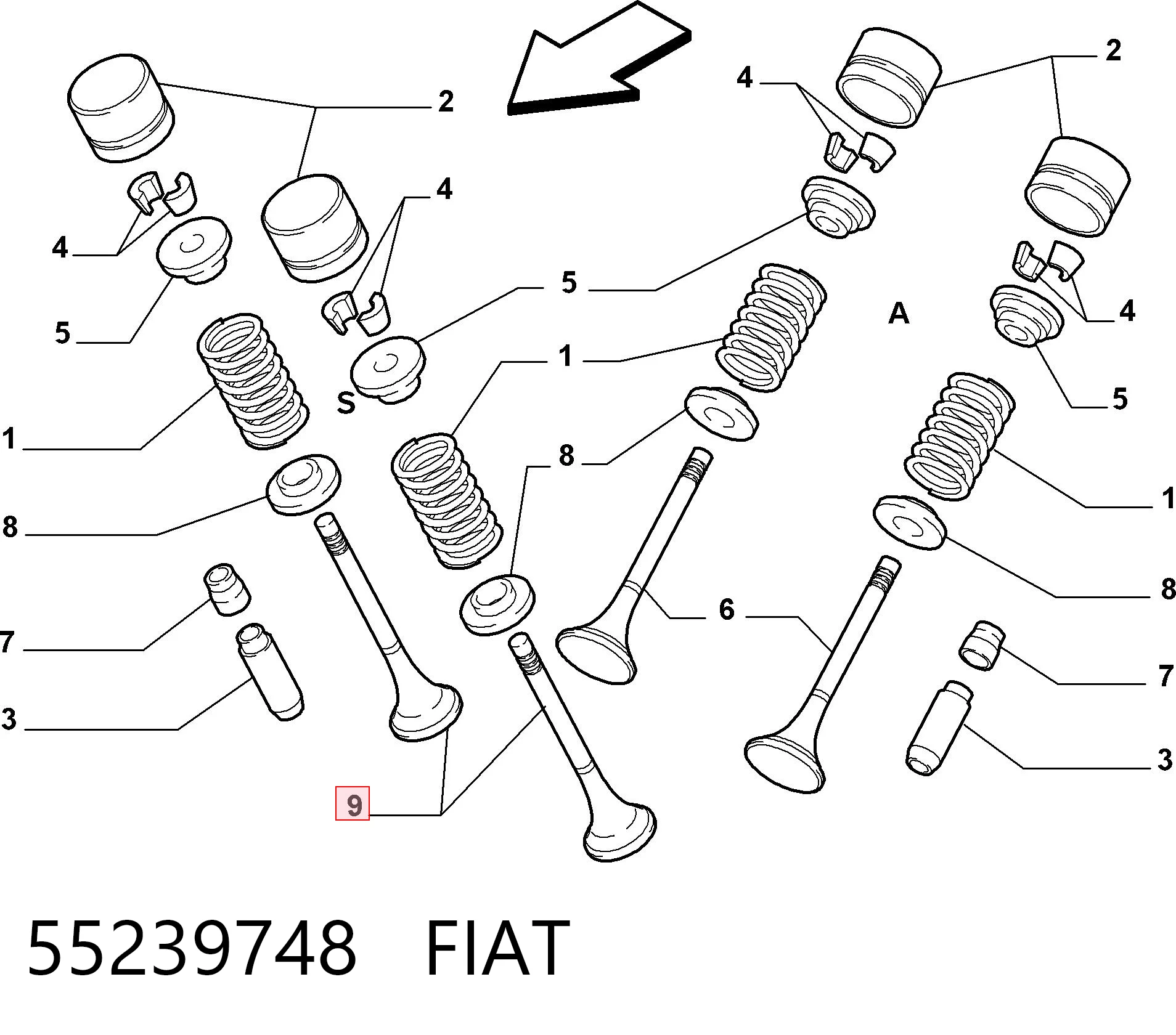 55239748 Fiat/Alfa/Lancia