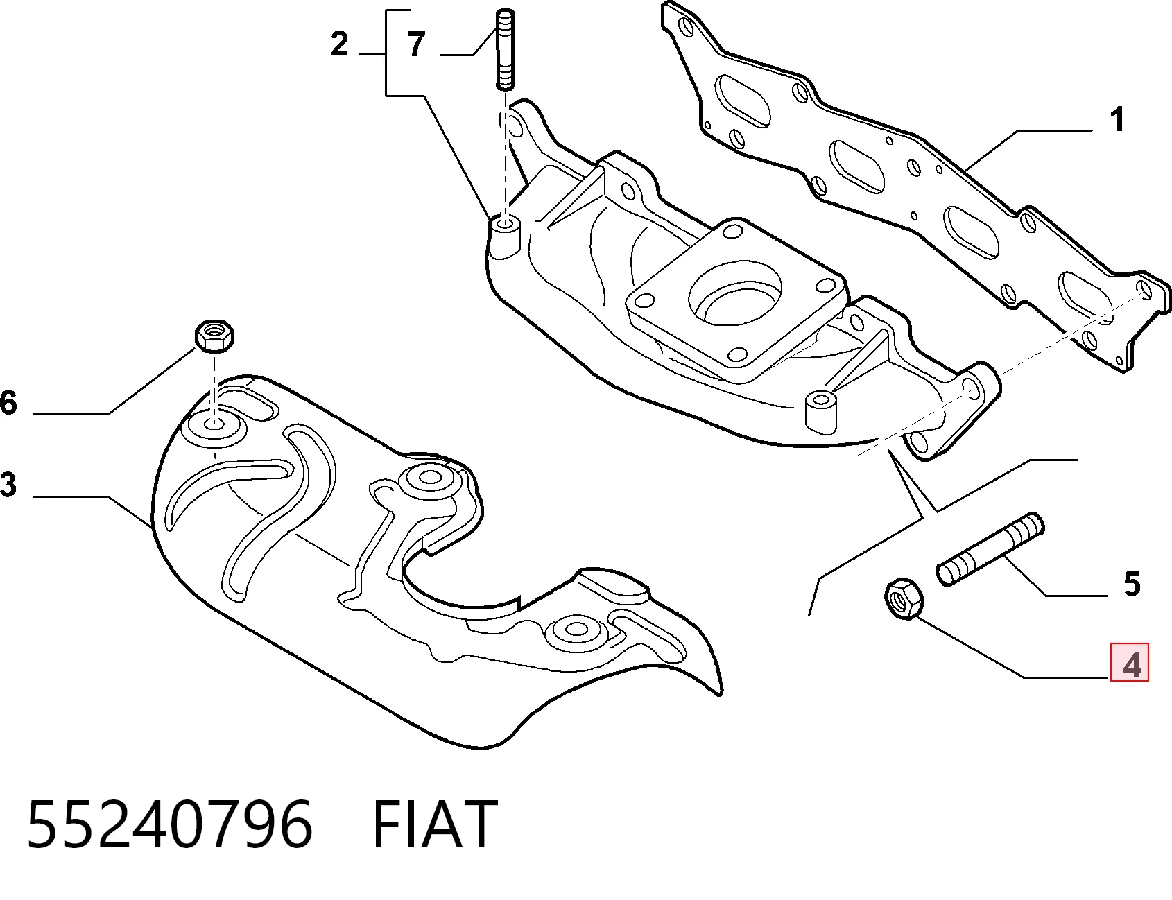 55240796 Fiat/Alfa/Lancia